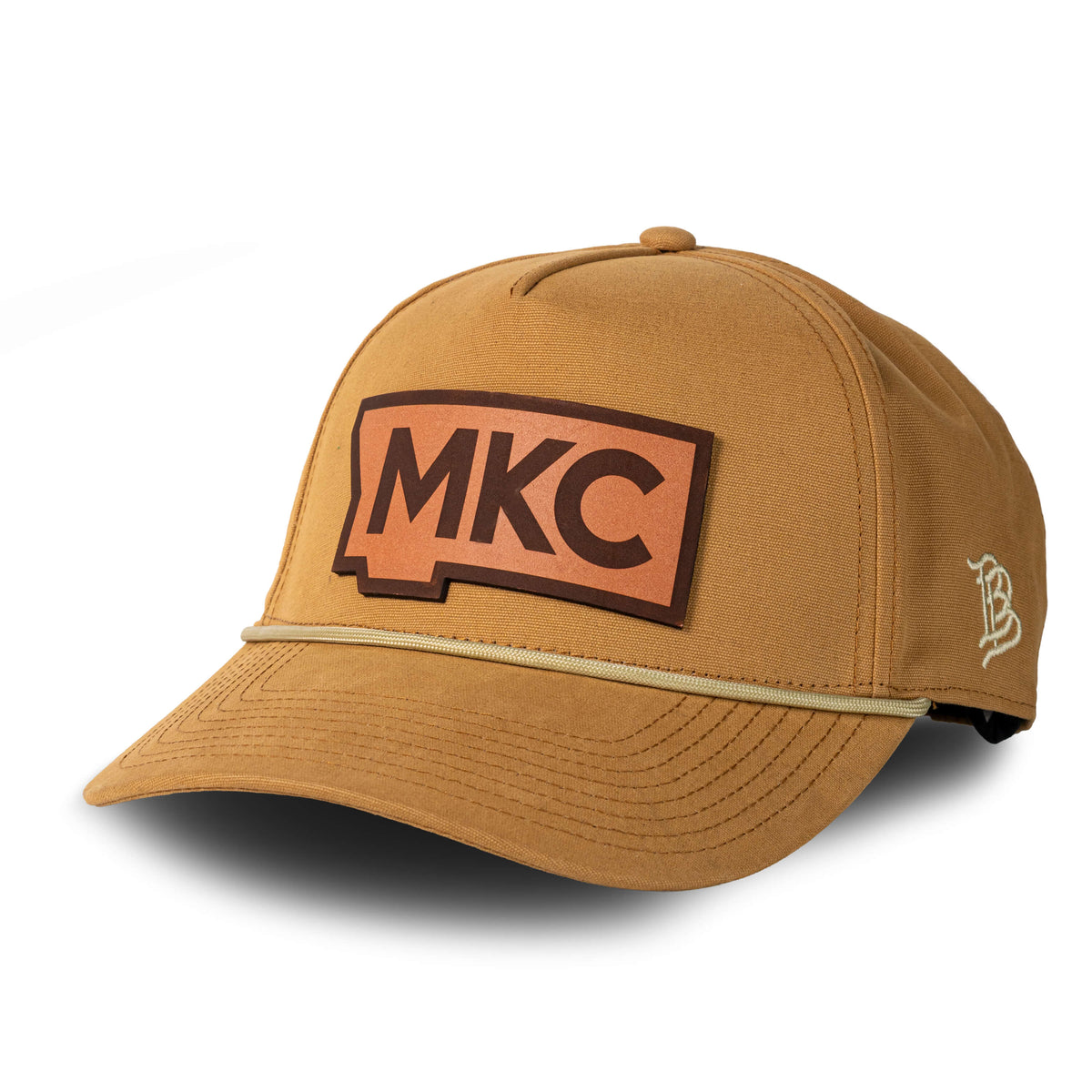 MKC BIG STATE PATCH - ROPE HAT - CANVAS