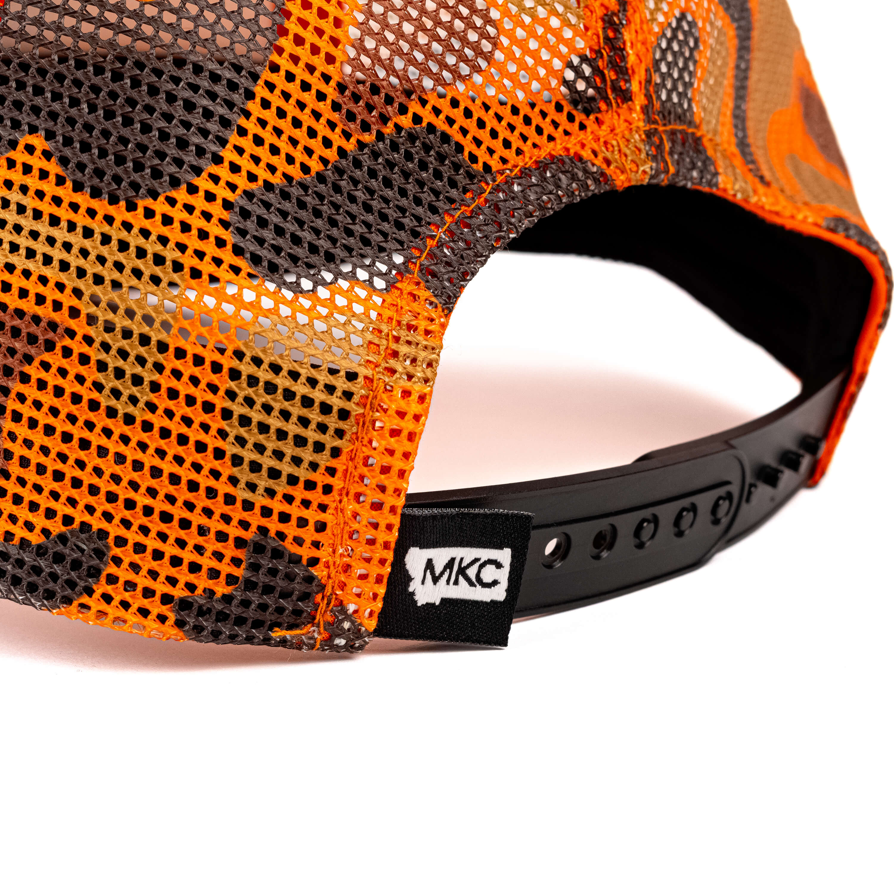 MKC BIG STATE LOGO - ORANGE FOAM HUNTER HAT