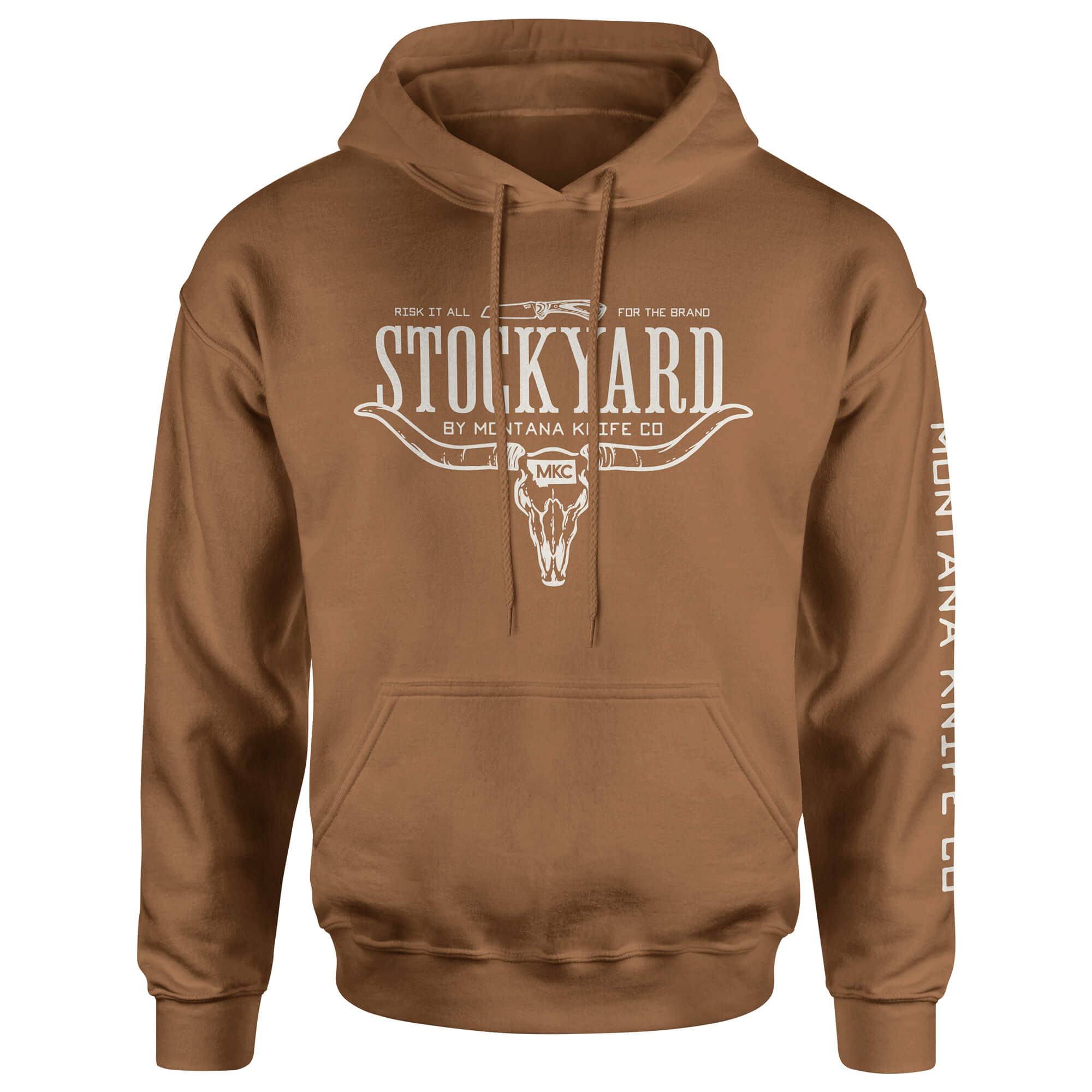 STOCKYARD HOODIE - SADDLE