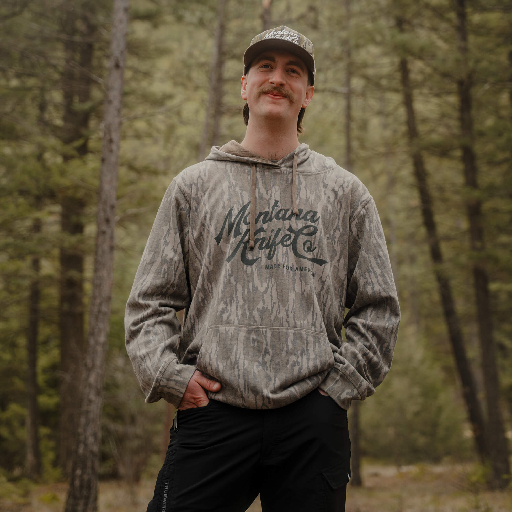 MKC x MOSSY OAK WASHED HOODIE - BOTTOMLAND