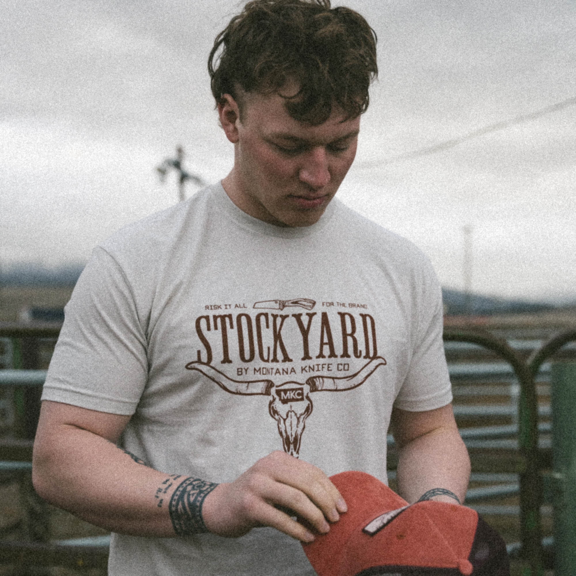 STOCKYARD TEE - SAND
