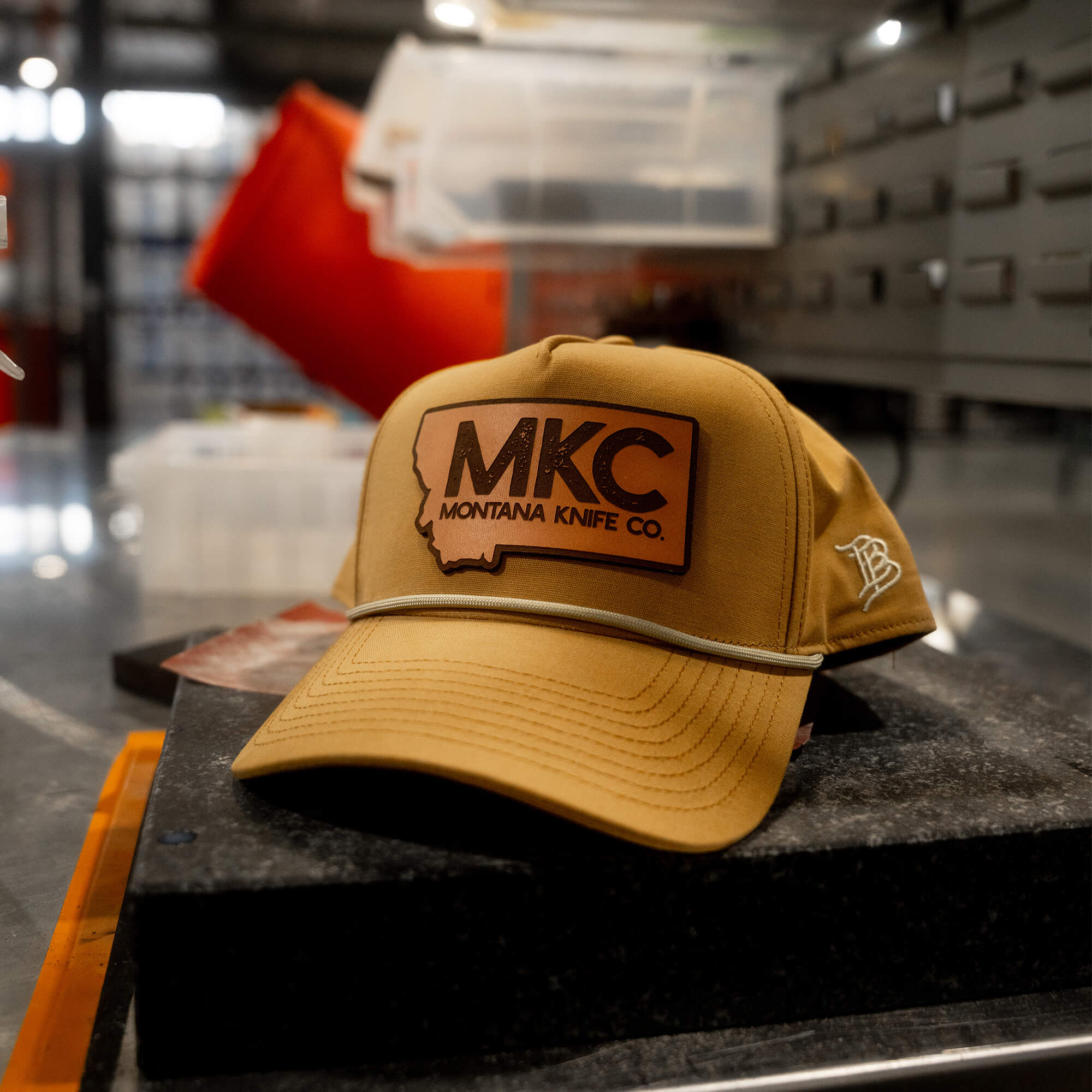 MKC BIG STATE PATCH - ROPE HAT - CANVAS