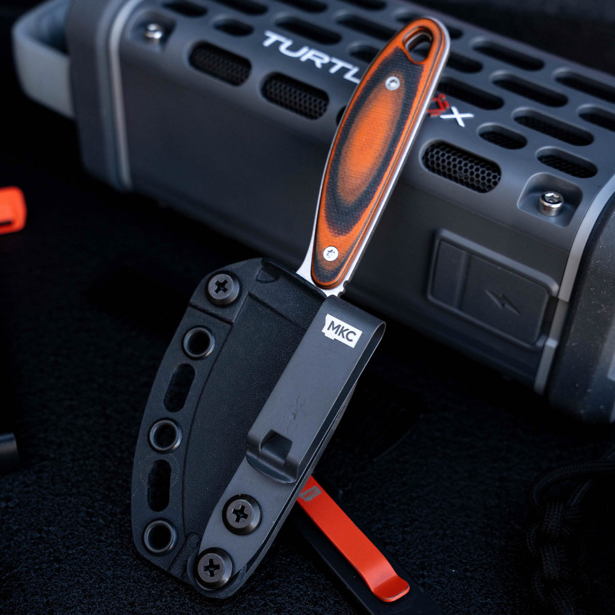 CASTLE ROCK - ORANGE & BLACK