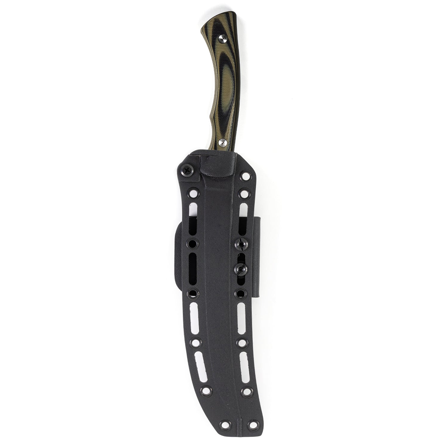 HUK Flathead Fillet knife with a sleek blade and ergonomic handle, designed for precision fishing and filleting tasks.