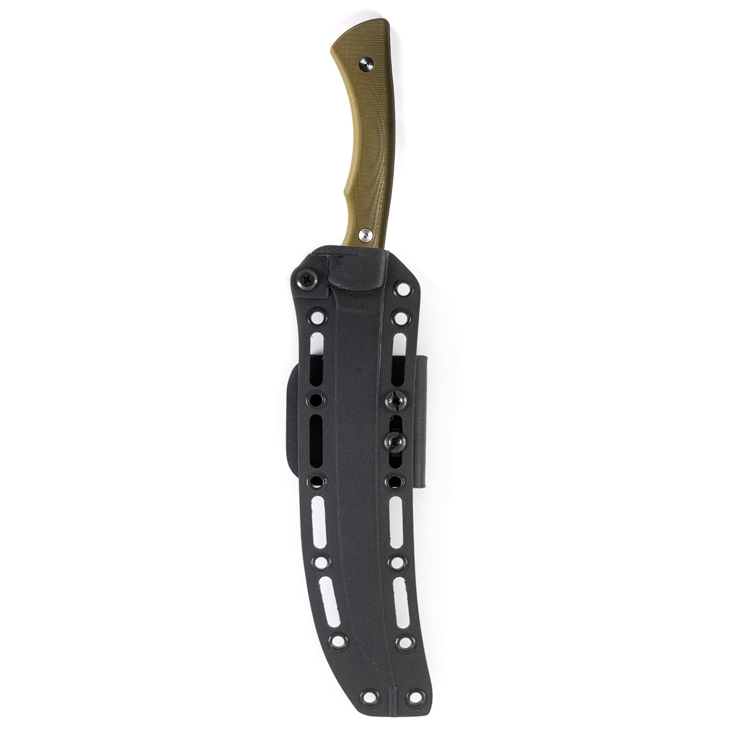 HUK Flathead Fillet knife with a durable blade and ergonomic handle, designed for fishing and outdoor use.