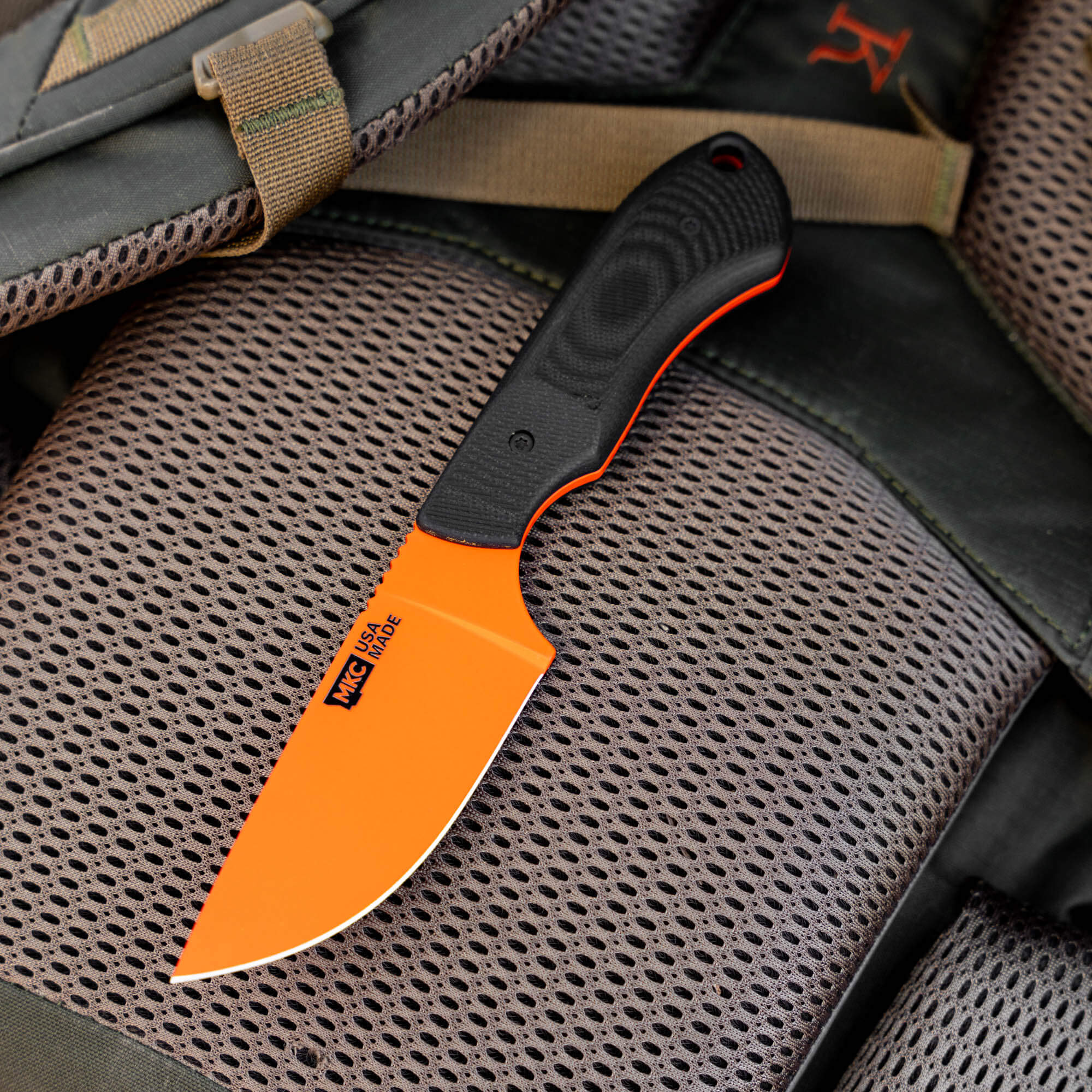 MKC ELK KNIFE - BLAZE ORANGE CERAKOTE™