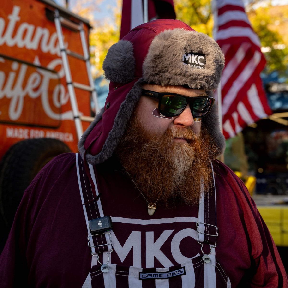 GO GRIZ TRAPPER HAT