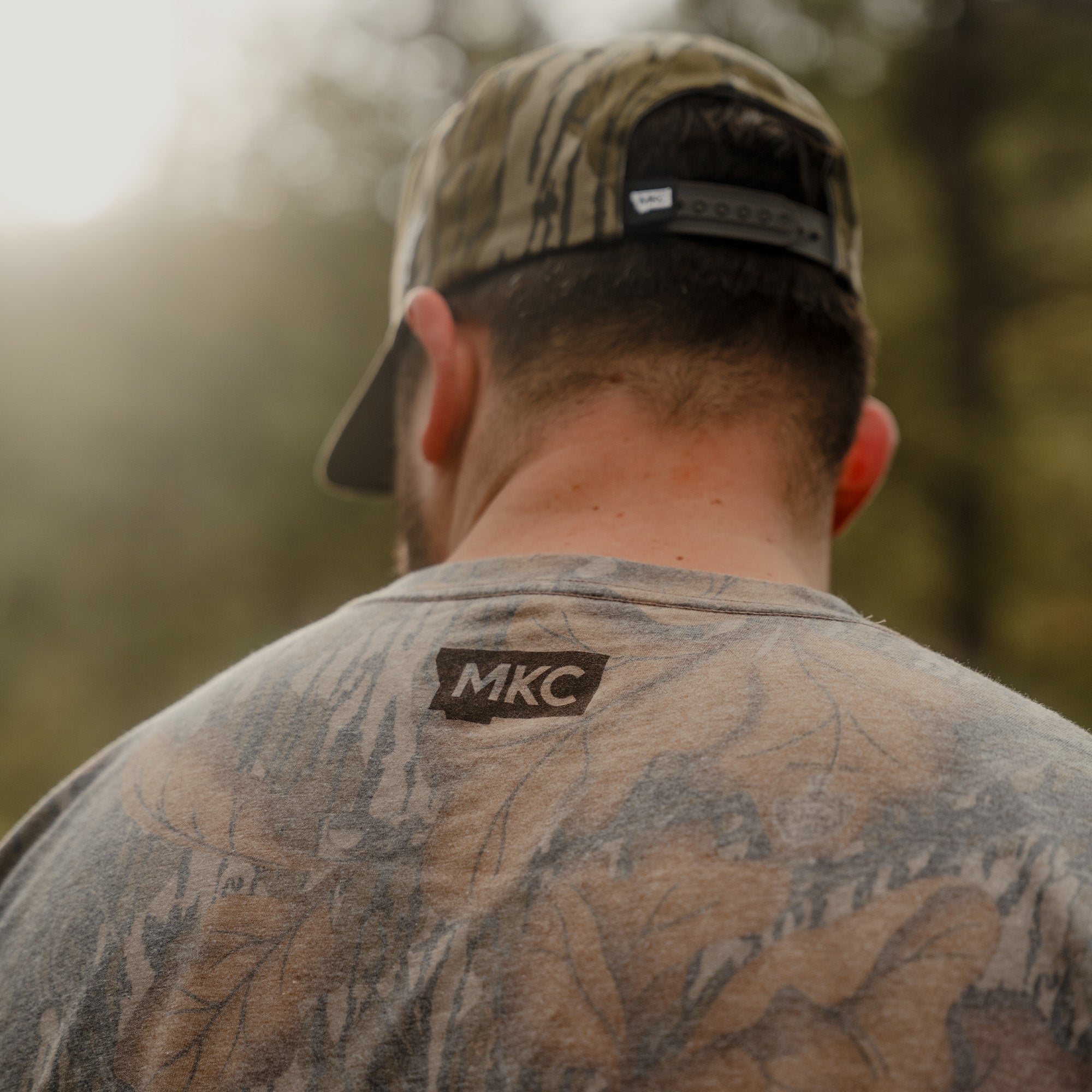 MKC x MOSSY OAK WASHED TEE - FALL FOLIAGE