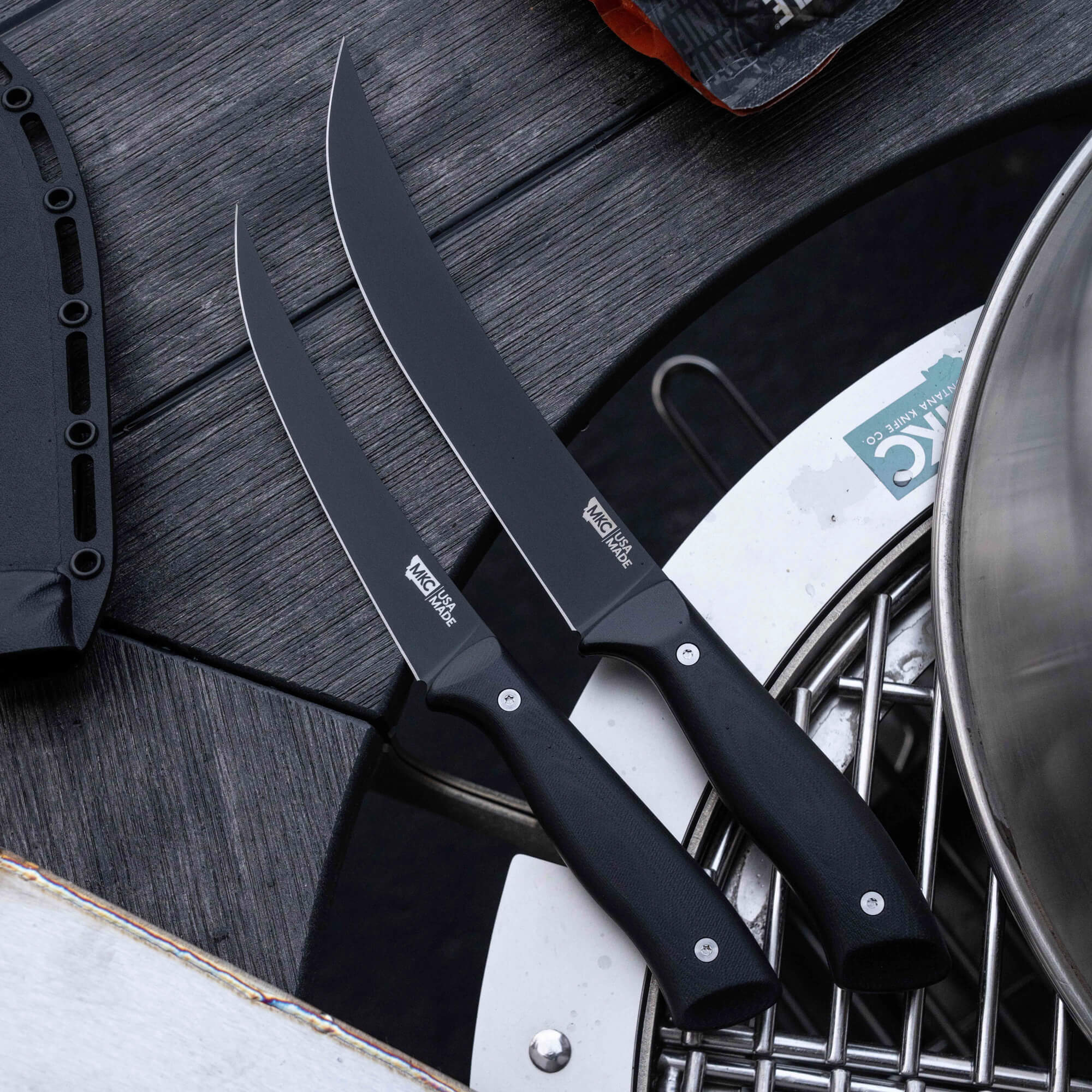 BREAKING BUTCHER KNIFE - PVD - BLACK