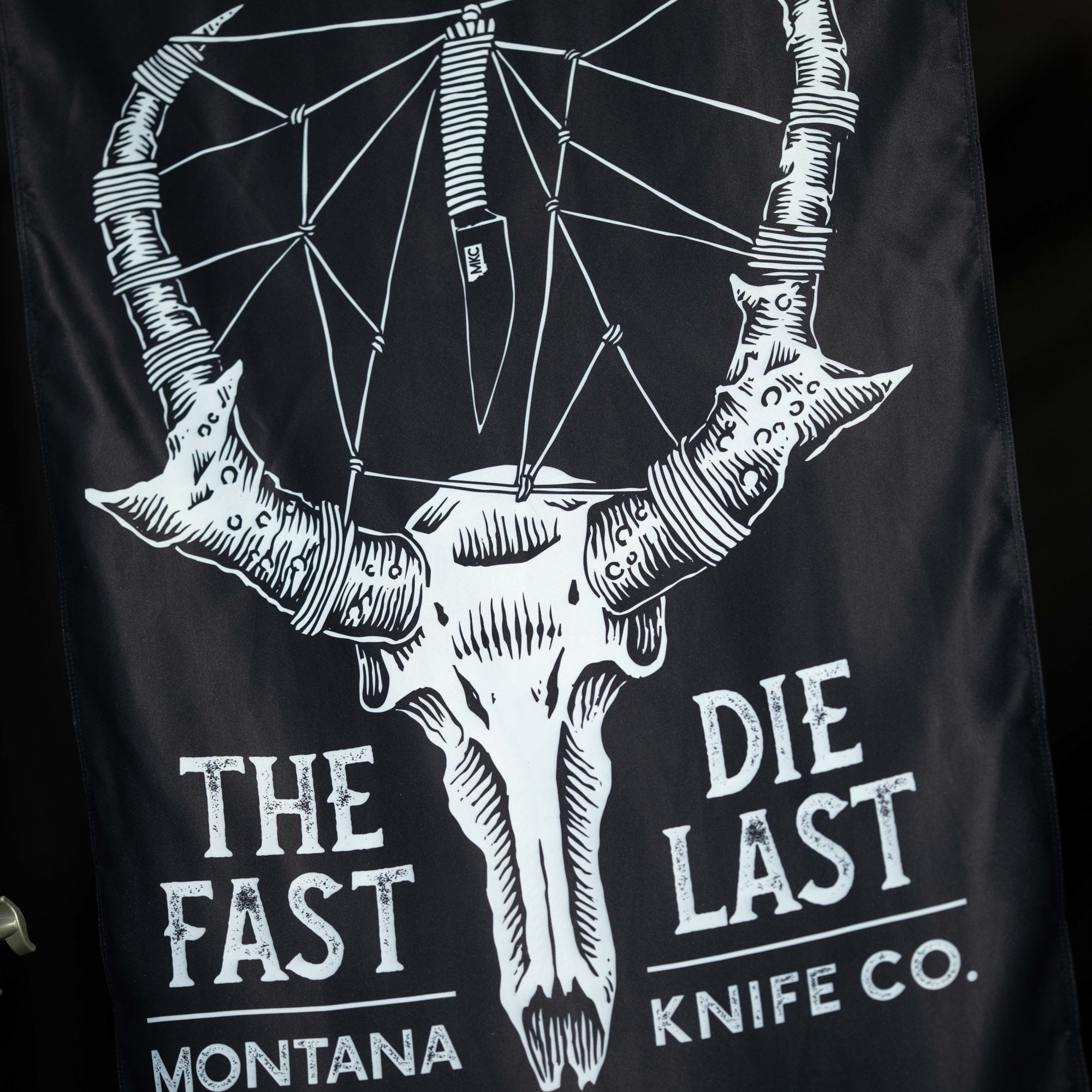 MKC ANTELOPE SKULL FLAG