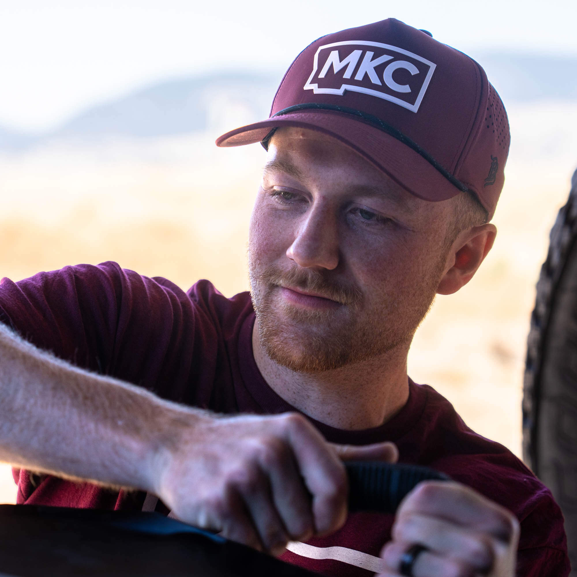 MKC TEAM HAT - MAROON
