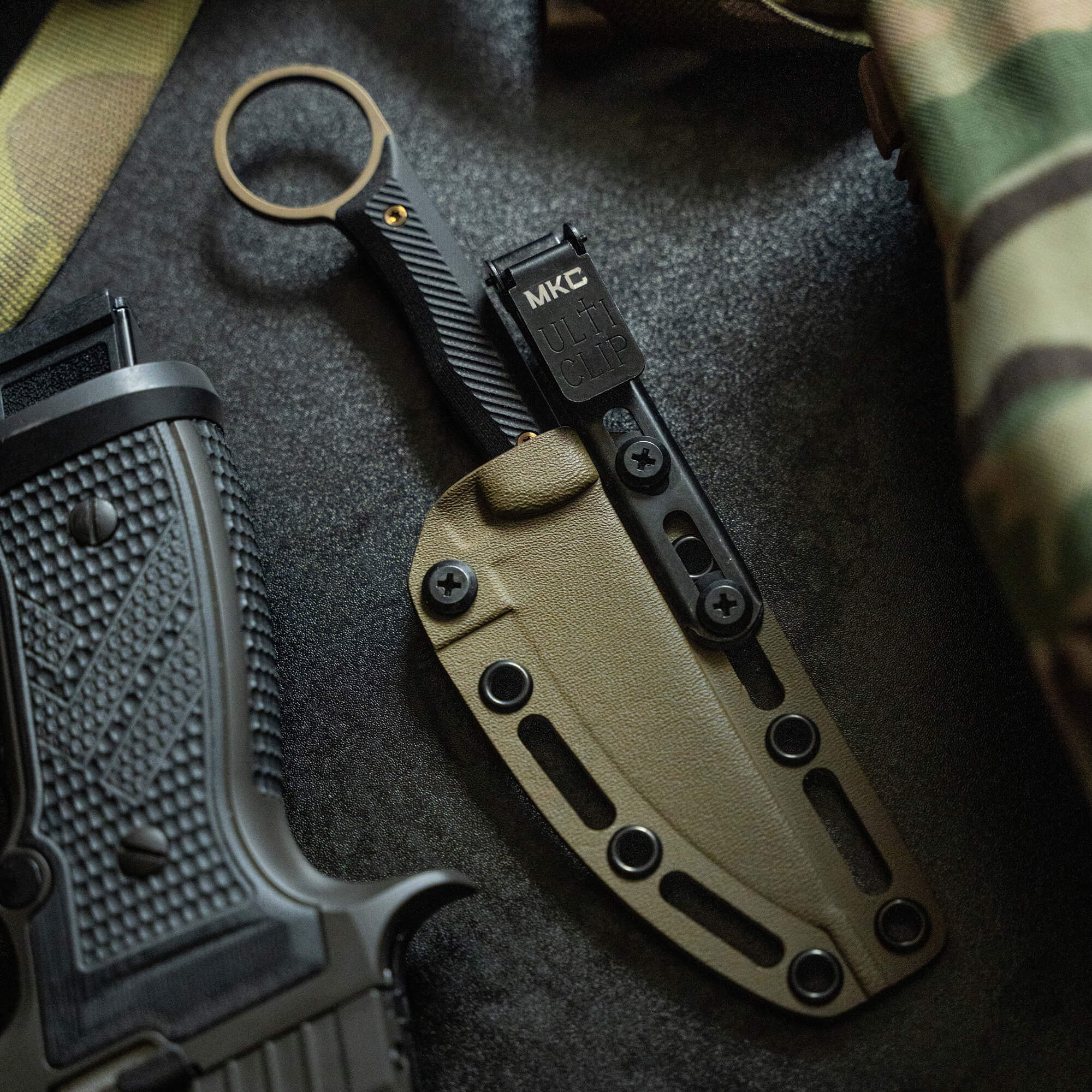 WARGOAT / BATTLE GOAT ADDITIONAL KYDEX SHEATH - FLAT DARK EARTH