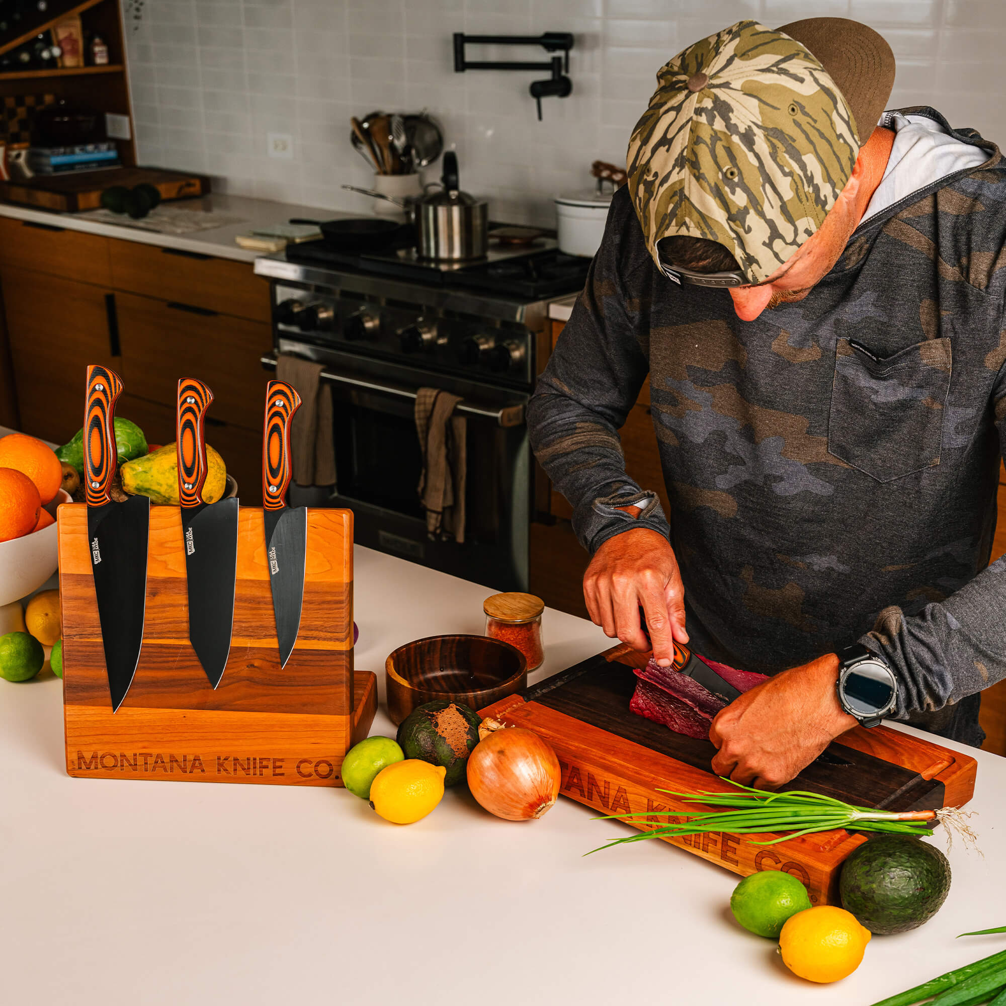 MKC CULINARY SET - ORANGE & BLACK