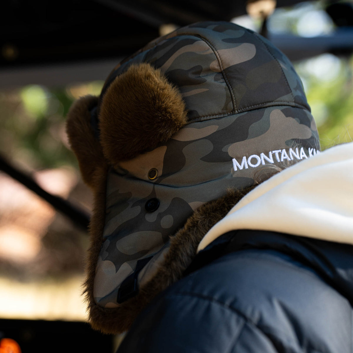 MKC CAMO TRAPPER HAT