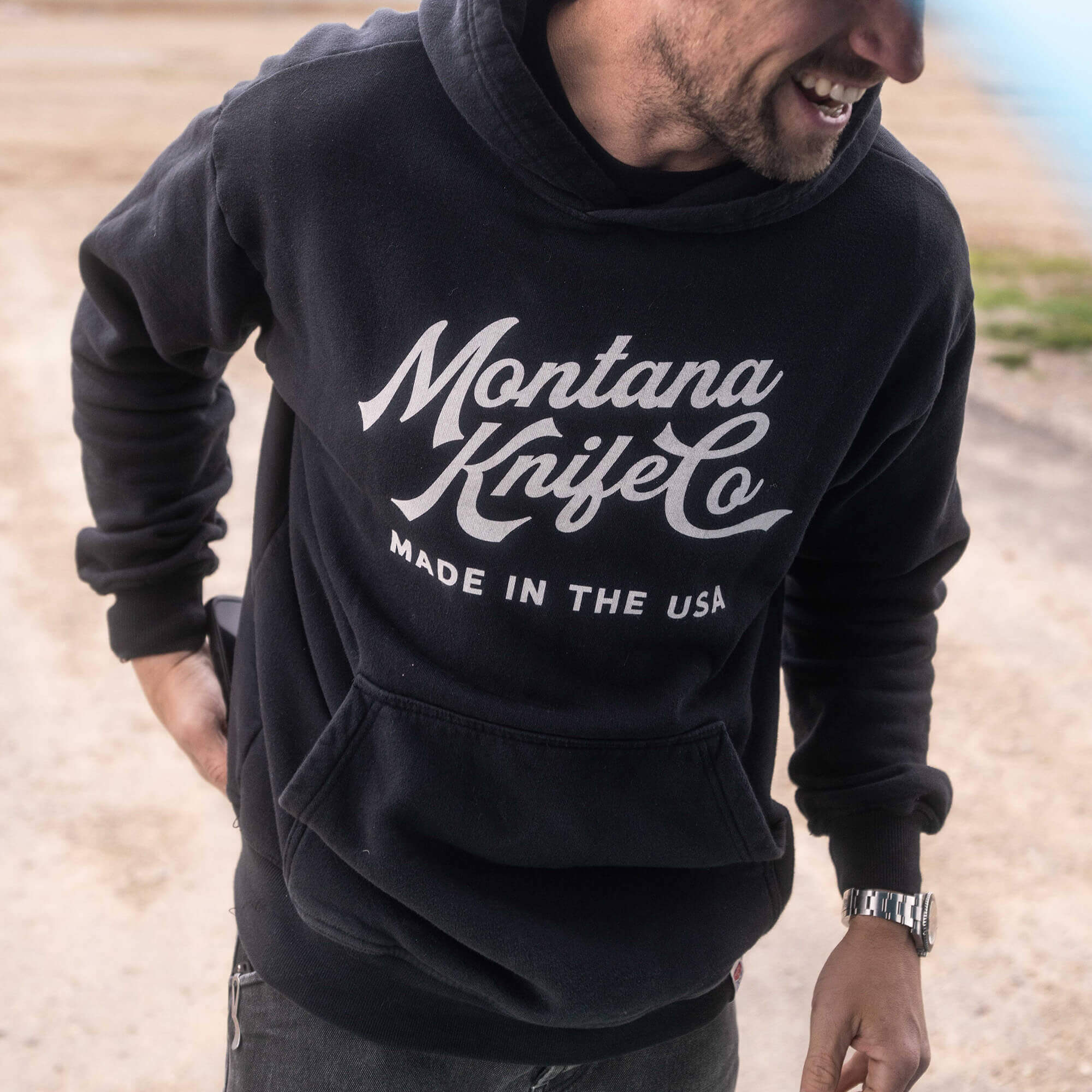 MKC HERITAGE HOODIE - USA MADE - BLACK