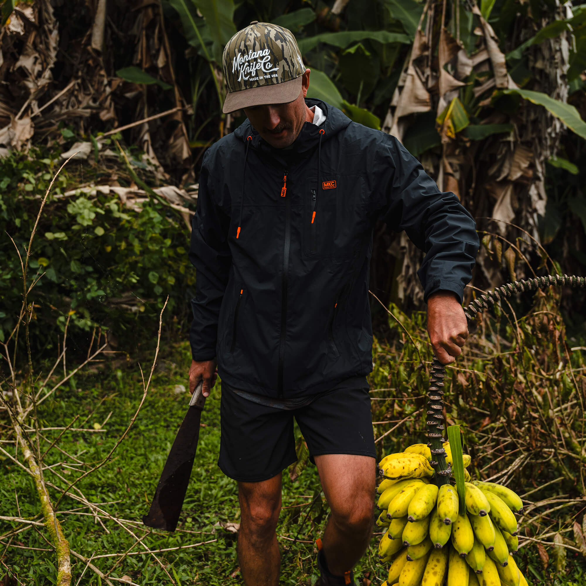 MT. REYNOLDS RAIN JACKET - BLACK