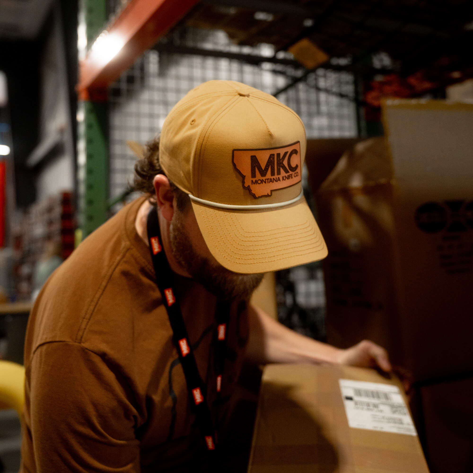 MKC BIG STATE PATCH - ROPE HAT - CANVAS