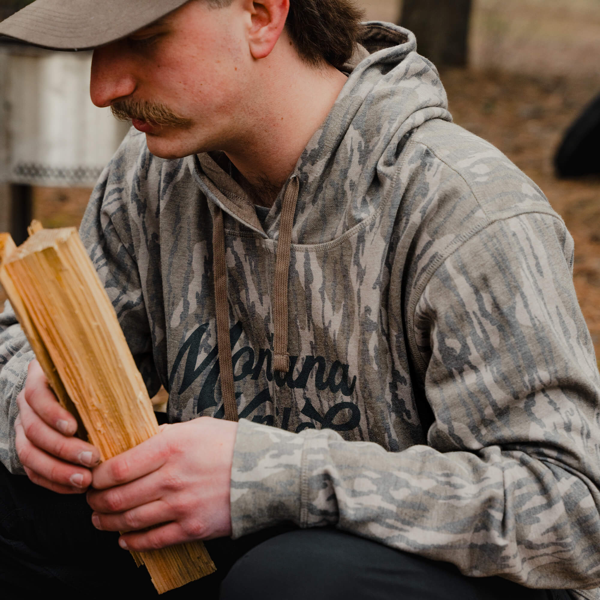 MKC x MOSSY OAK WASHED HOODIE - BOTTOMLAND