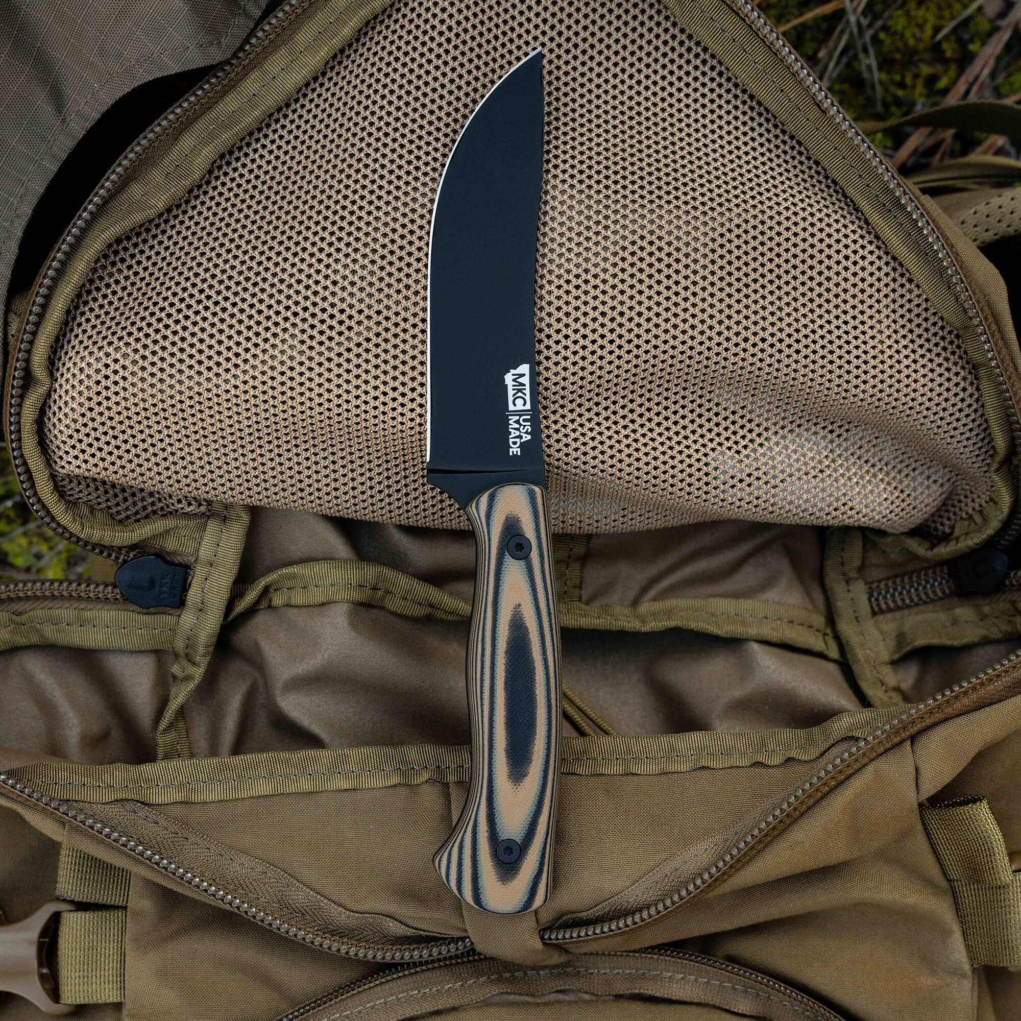 STONEWALL SKINNER - TAN & BLACK