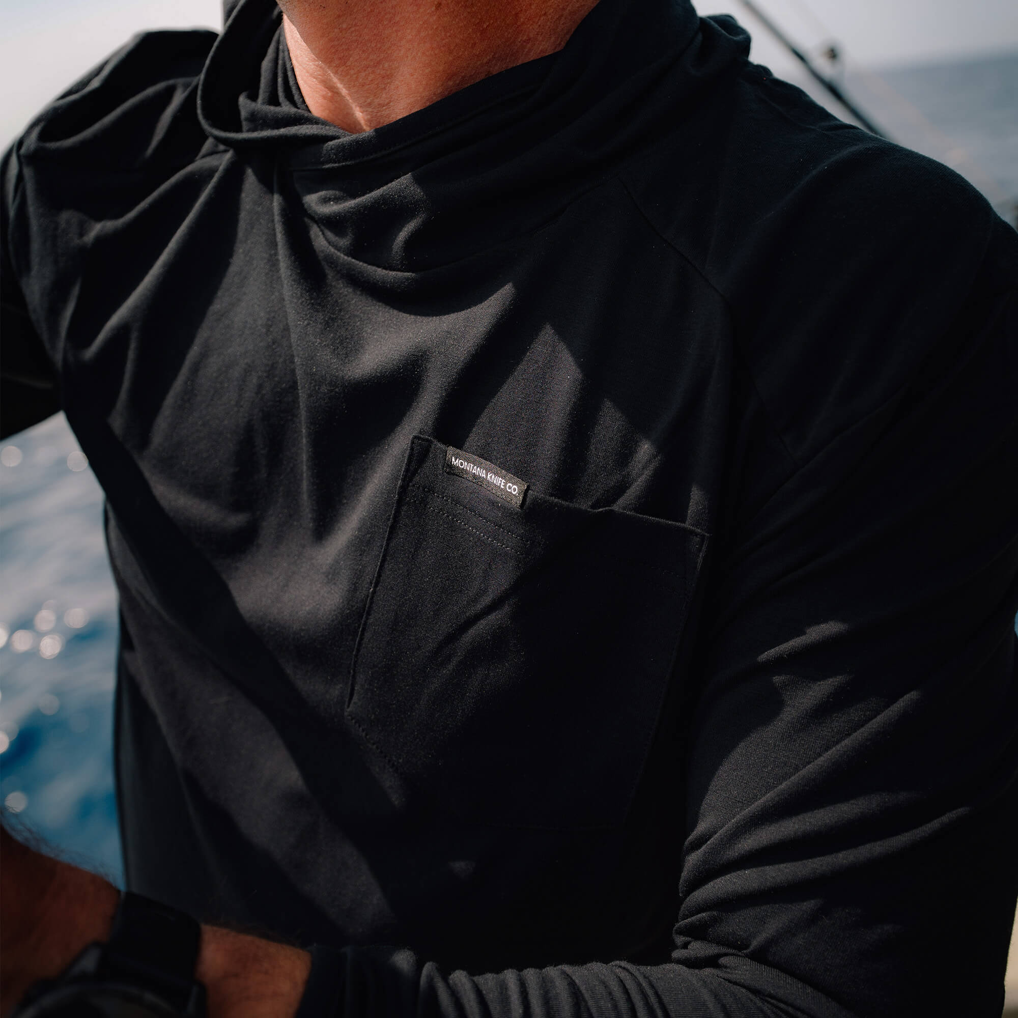 RIMROCK LIGHTWEIGHT HOODIE - BLACK