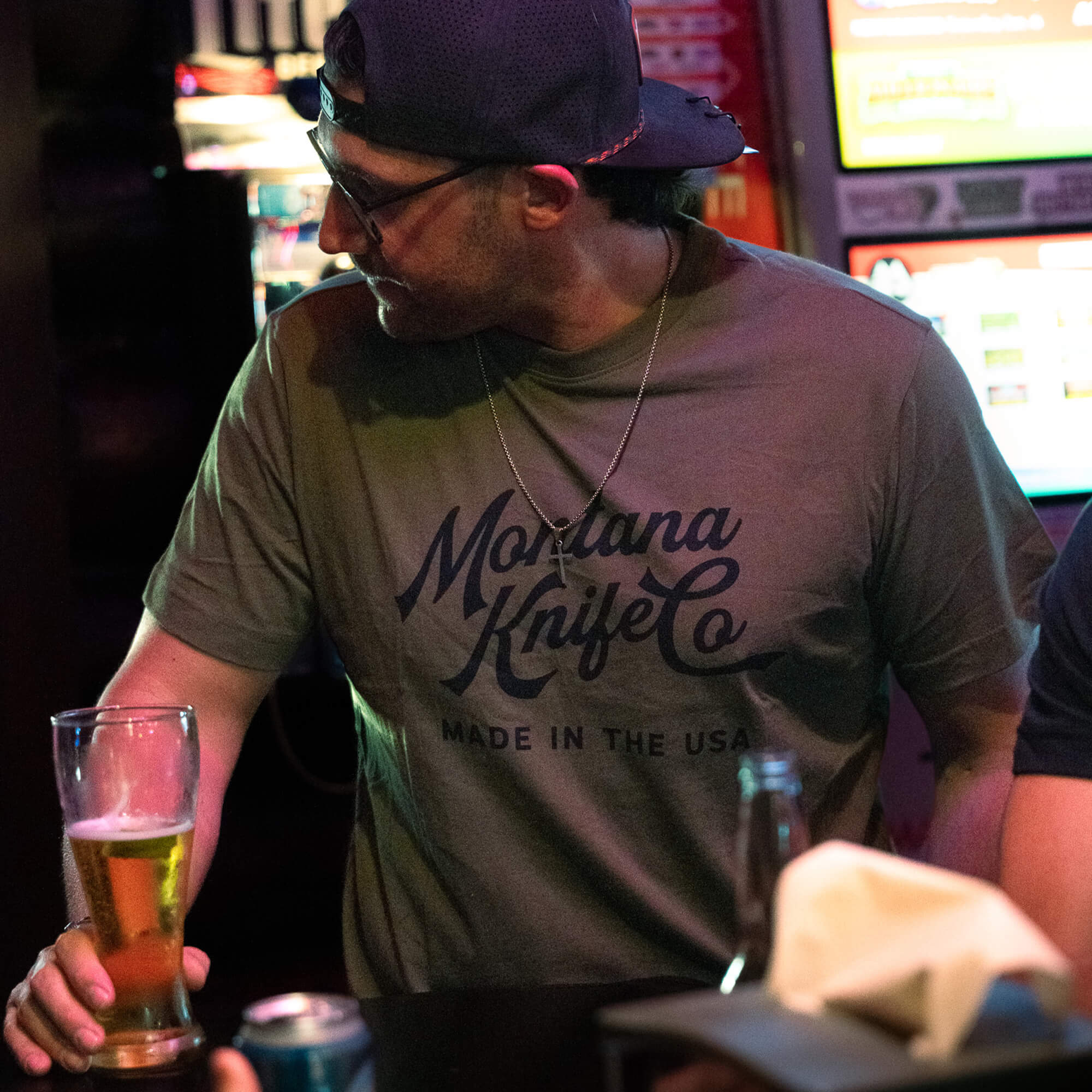 MKC HERITAGE TEE - USA MADE - OLIVE