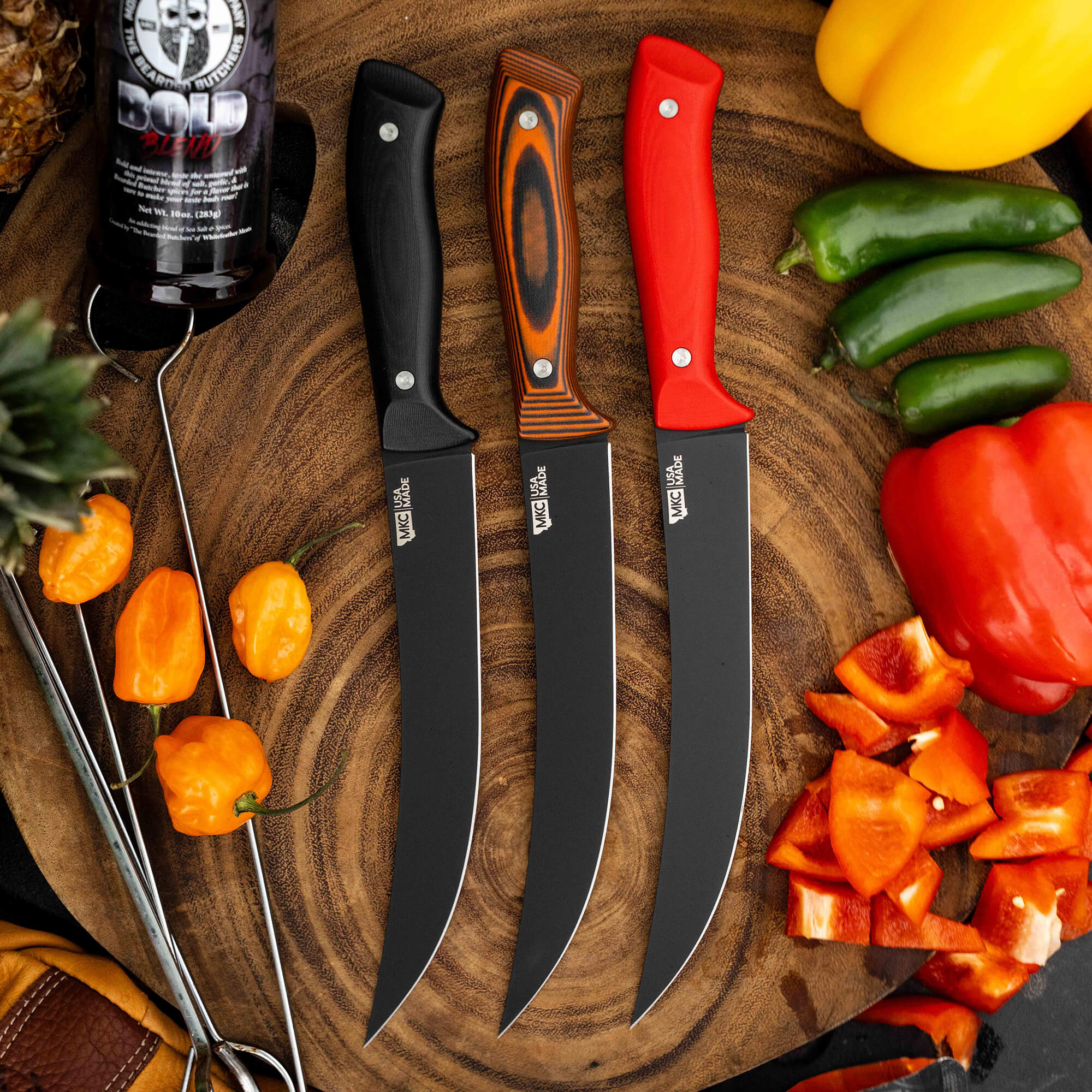 BREAKING BUTCHER KNIFE - PVD - BLACK