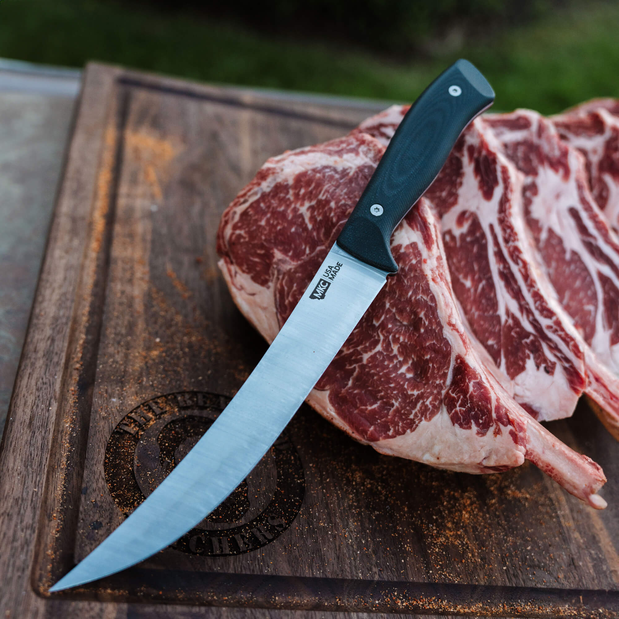 BREAKING BUTCHER KNIFE - BLACK