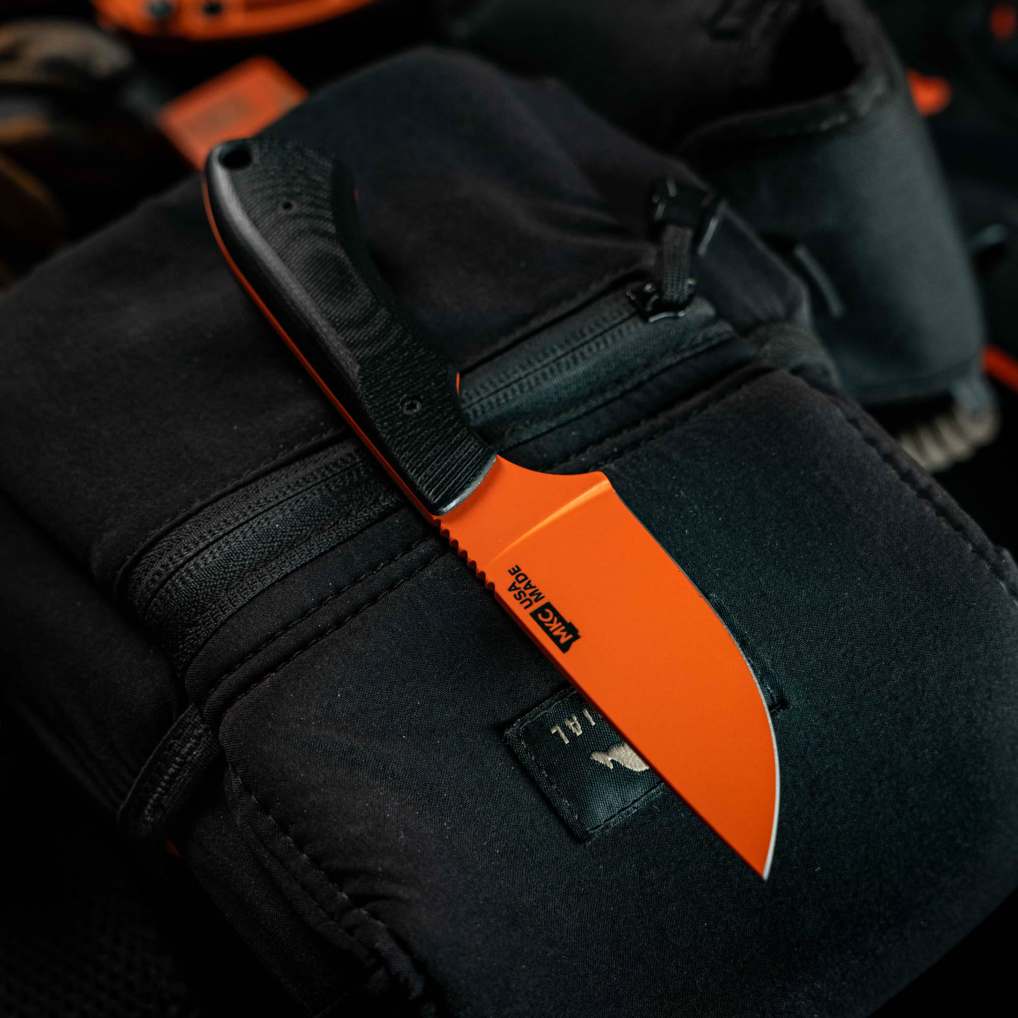 MKC ELK KNIFE - BLAZE ORANGE CERAKOTE™