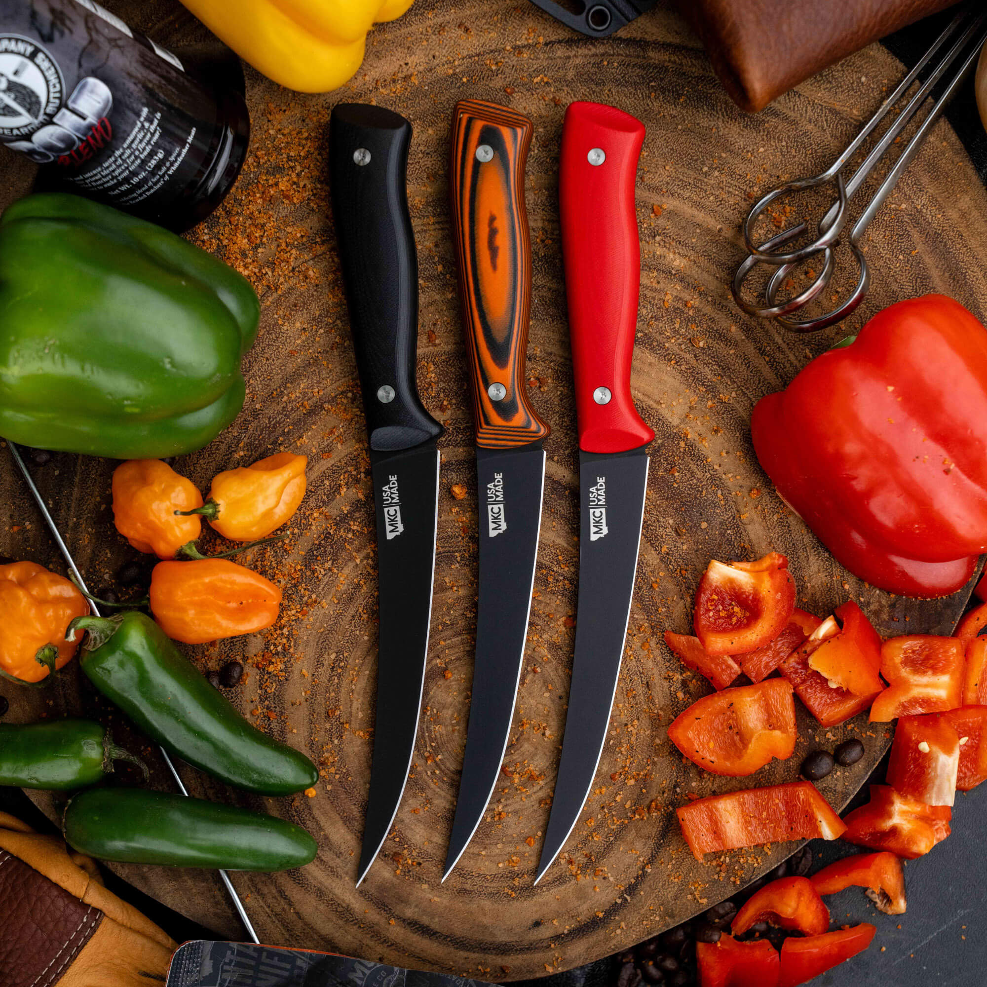 BONING BUTCHER KNIFE - PVD - BLACK