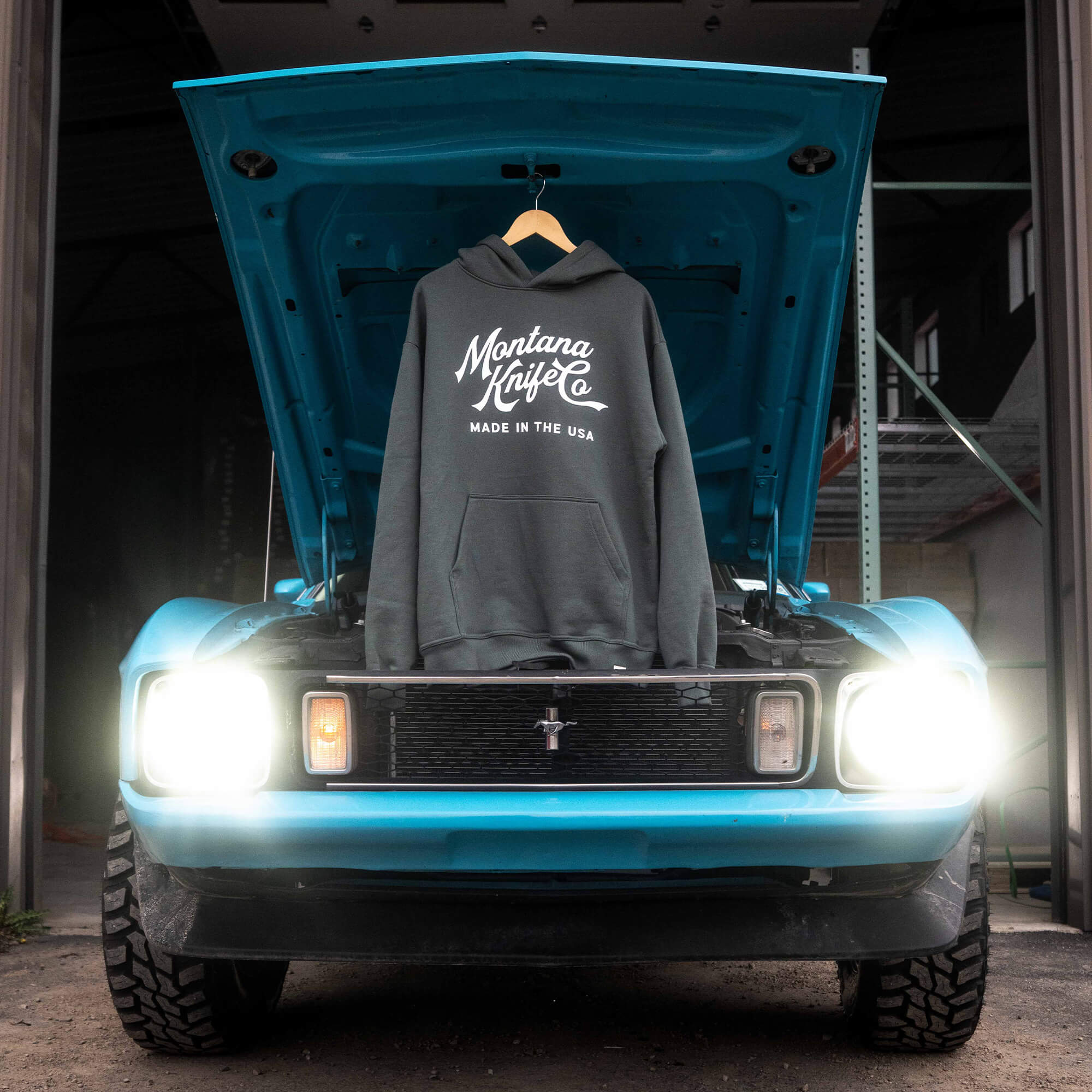 MKC HERITAGE HOODIE - USA MADE - GREEN
