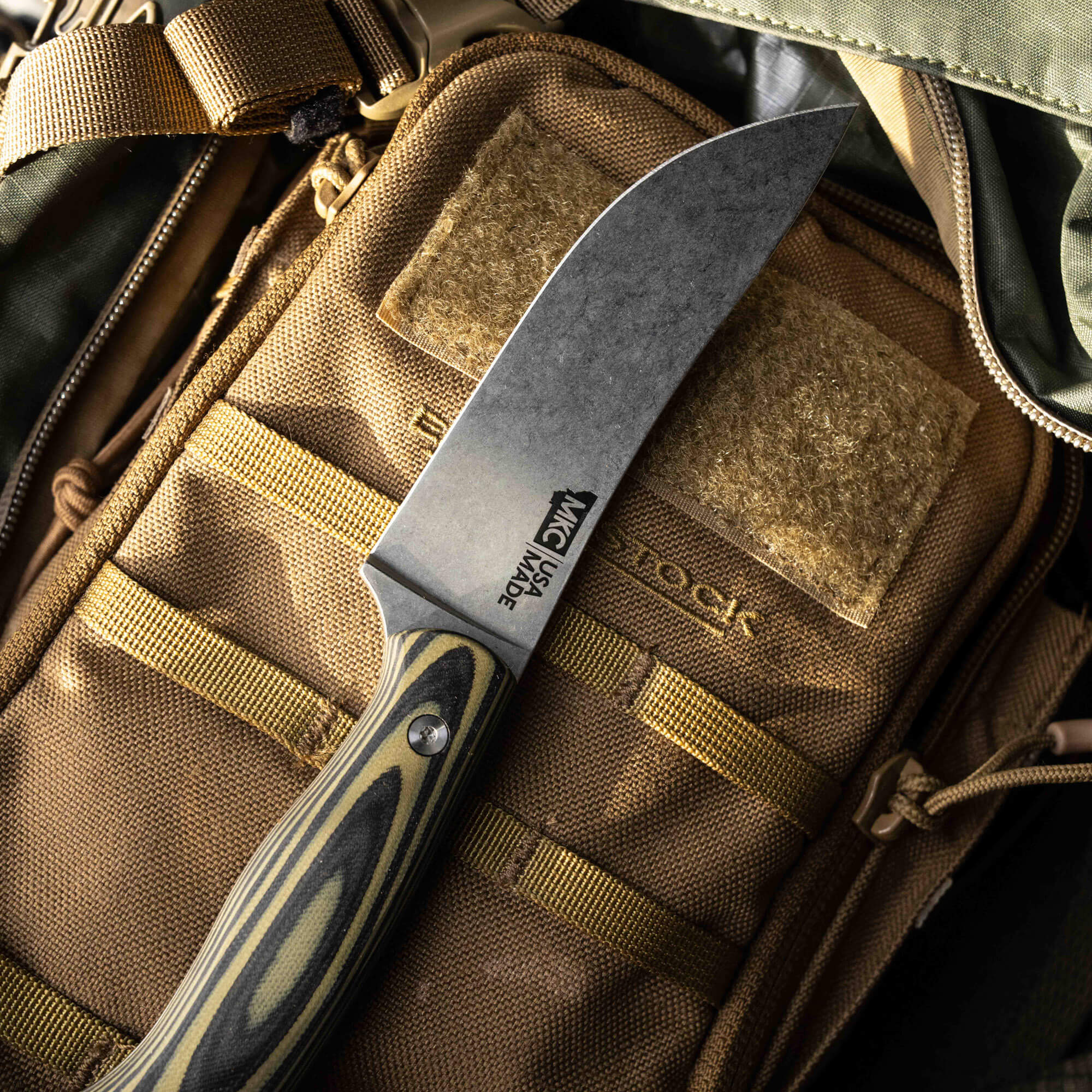 MAGNACUT STONEWALL SKINNER - GREEN & BLACK