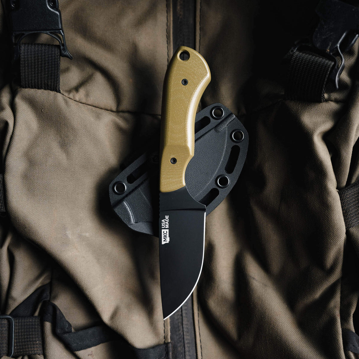 MKC ELK KNIFE - PVD - OLIVE