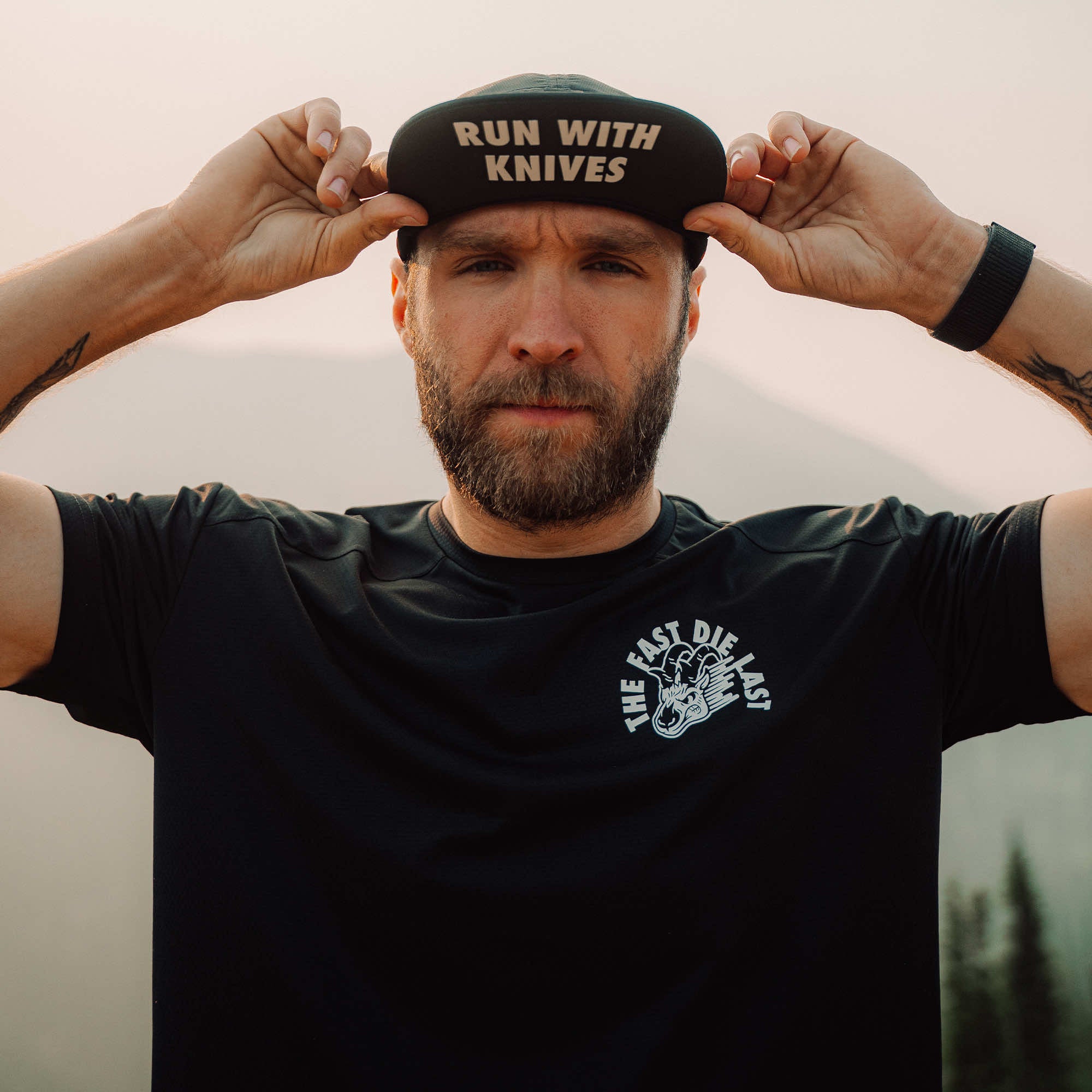 MKC RUN WITH KNIVES TEE