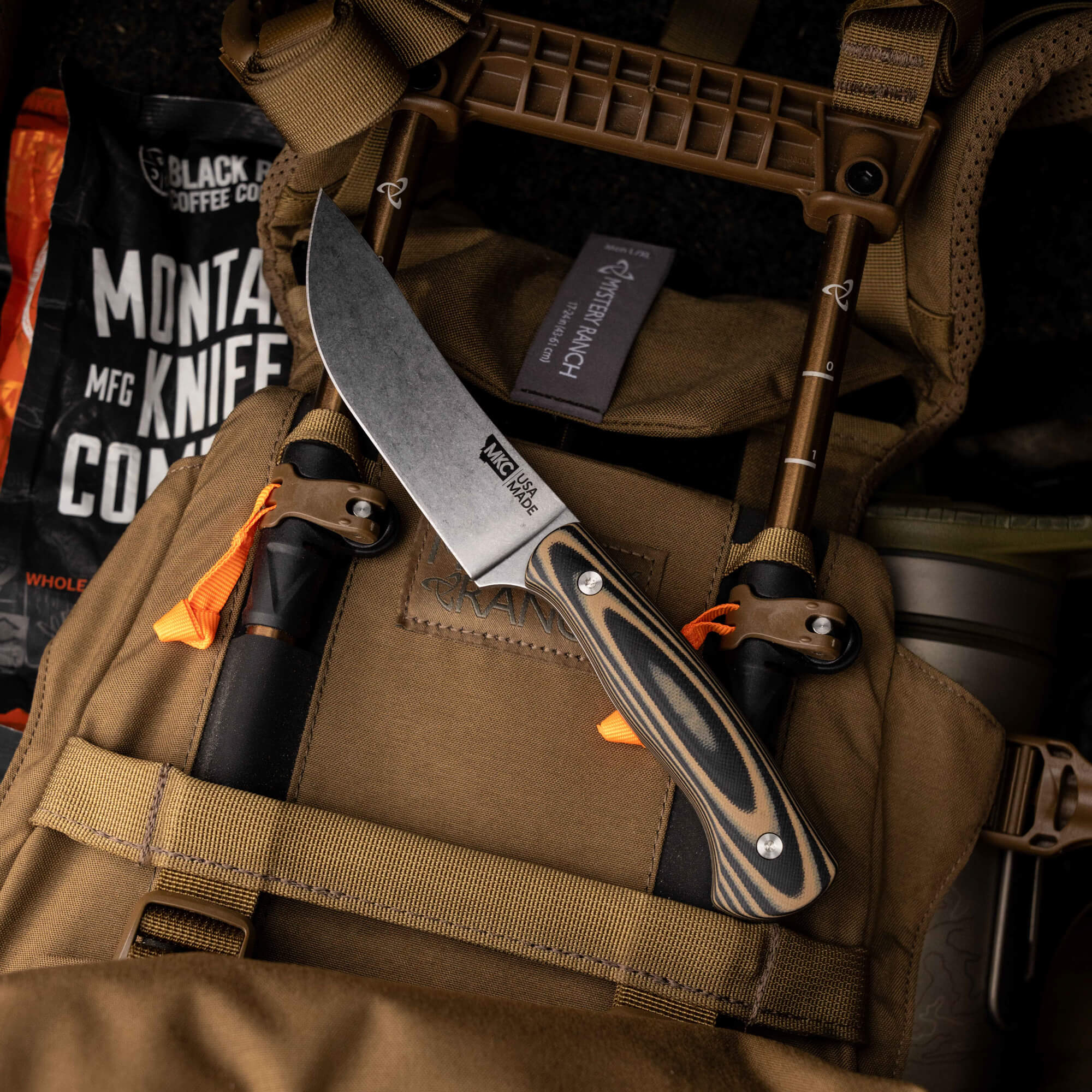 MAGNACUT STONEWALL SKINNER - TAN & BLACK