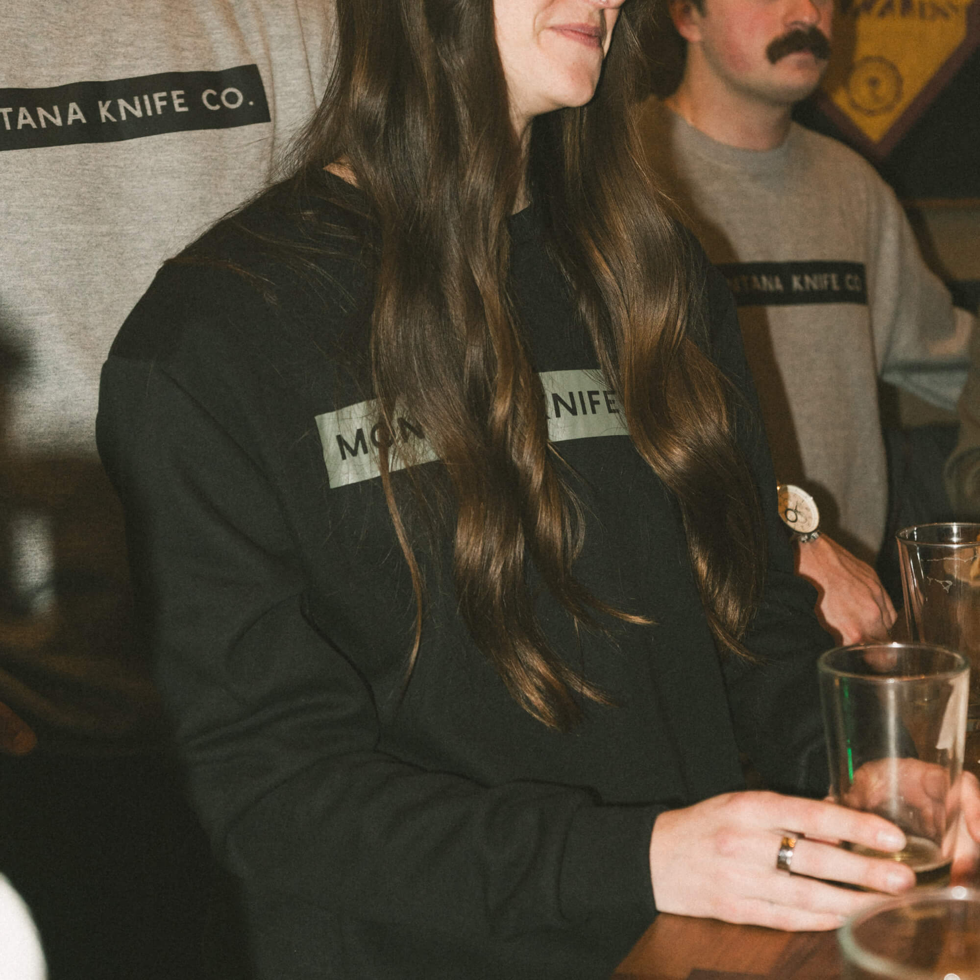MKC CREWNECK SWEATSHIRT - BLACK
