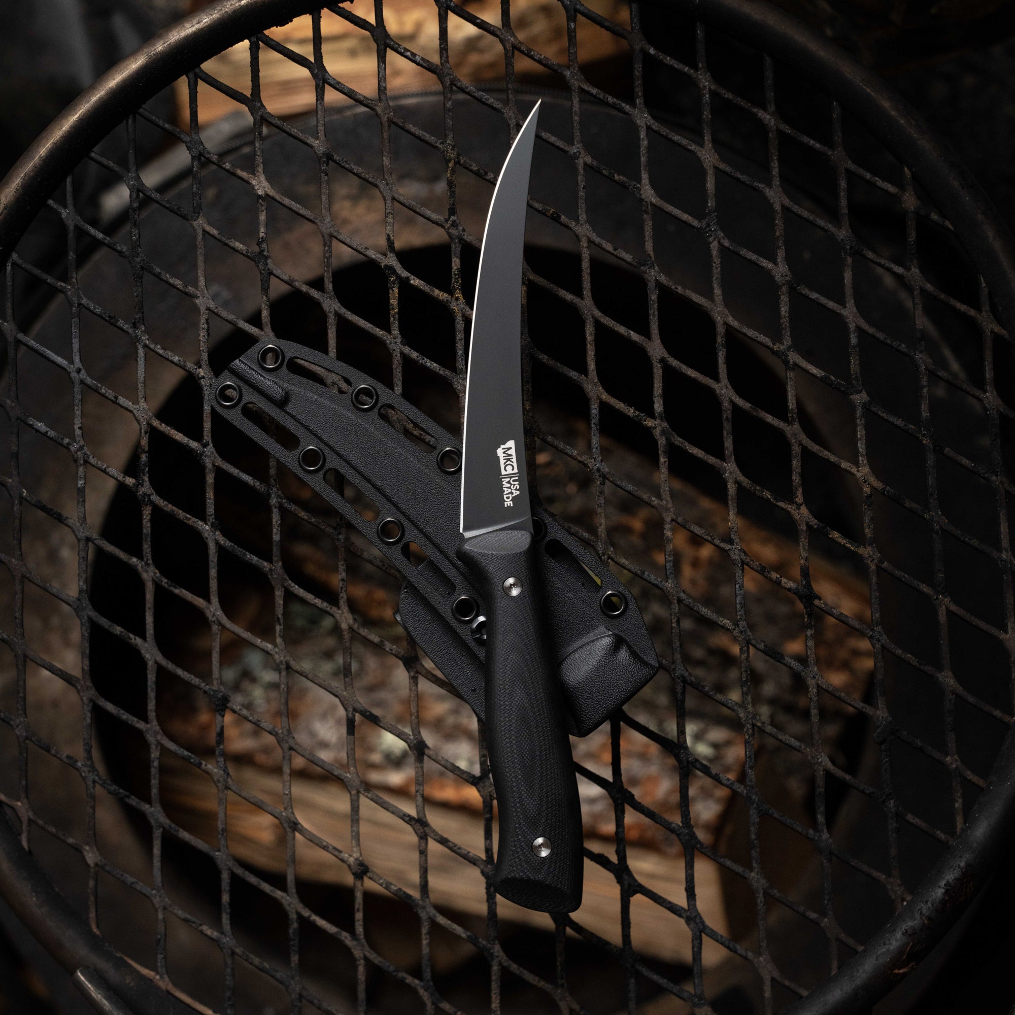 BONING BUTCHER KNIFE - PVD - BLACK