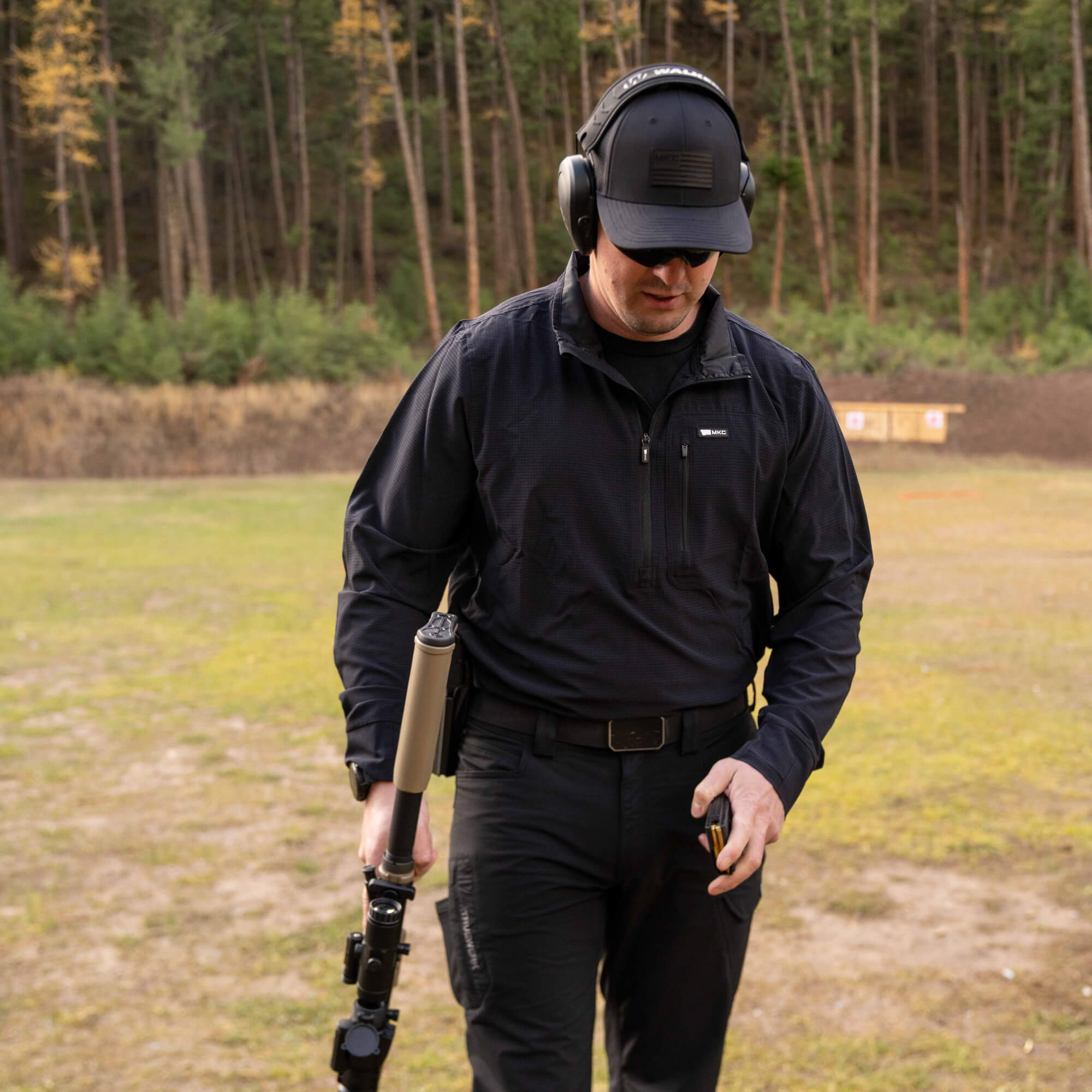 TACTICAL AIRLITE HALF-ZIP - SHADOW