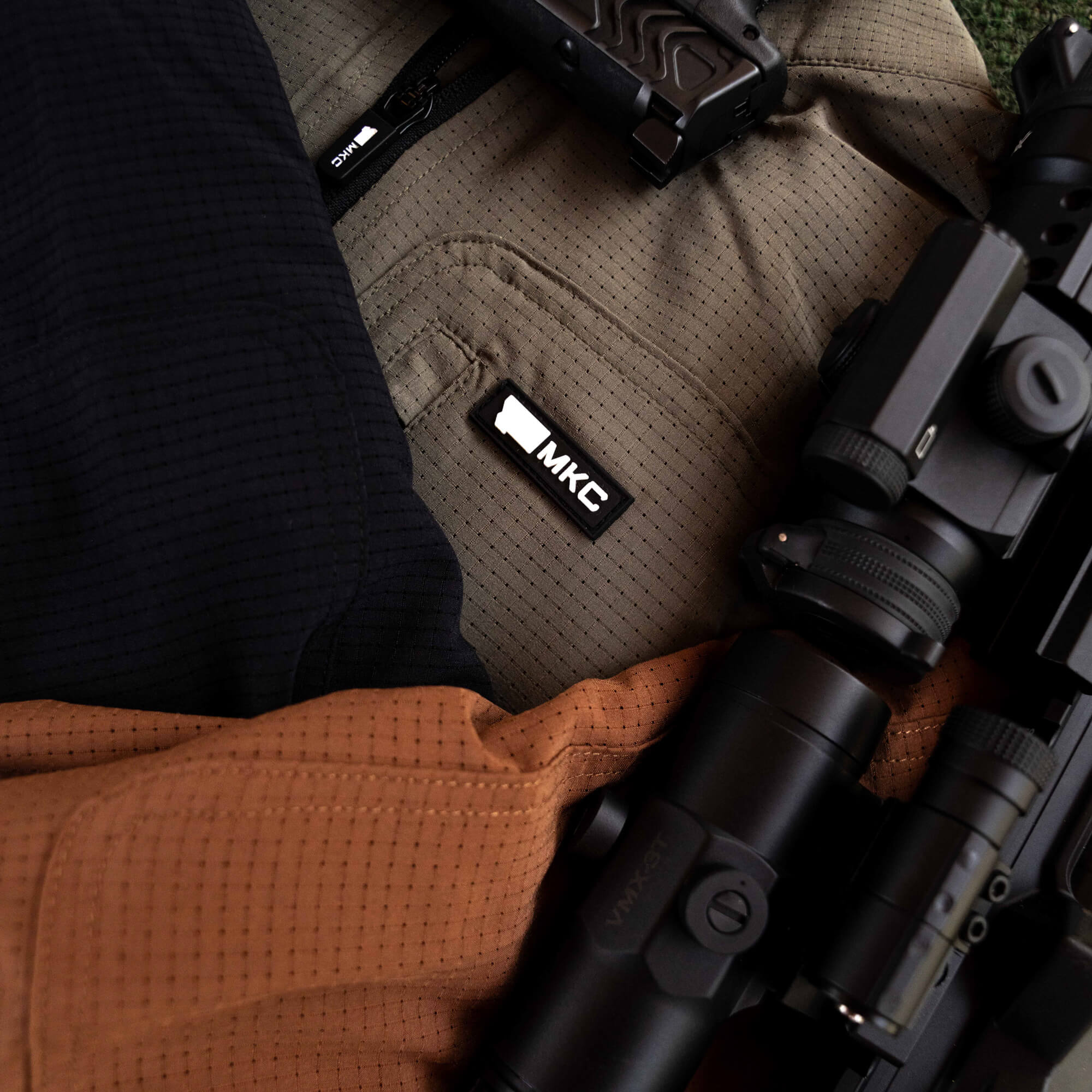 TACTICAL AIRLITE HALF-ZIP - OD GREEN