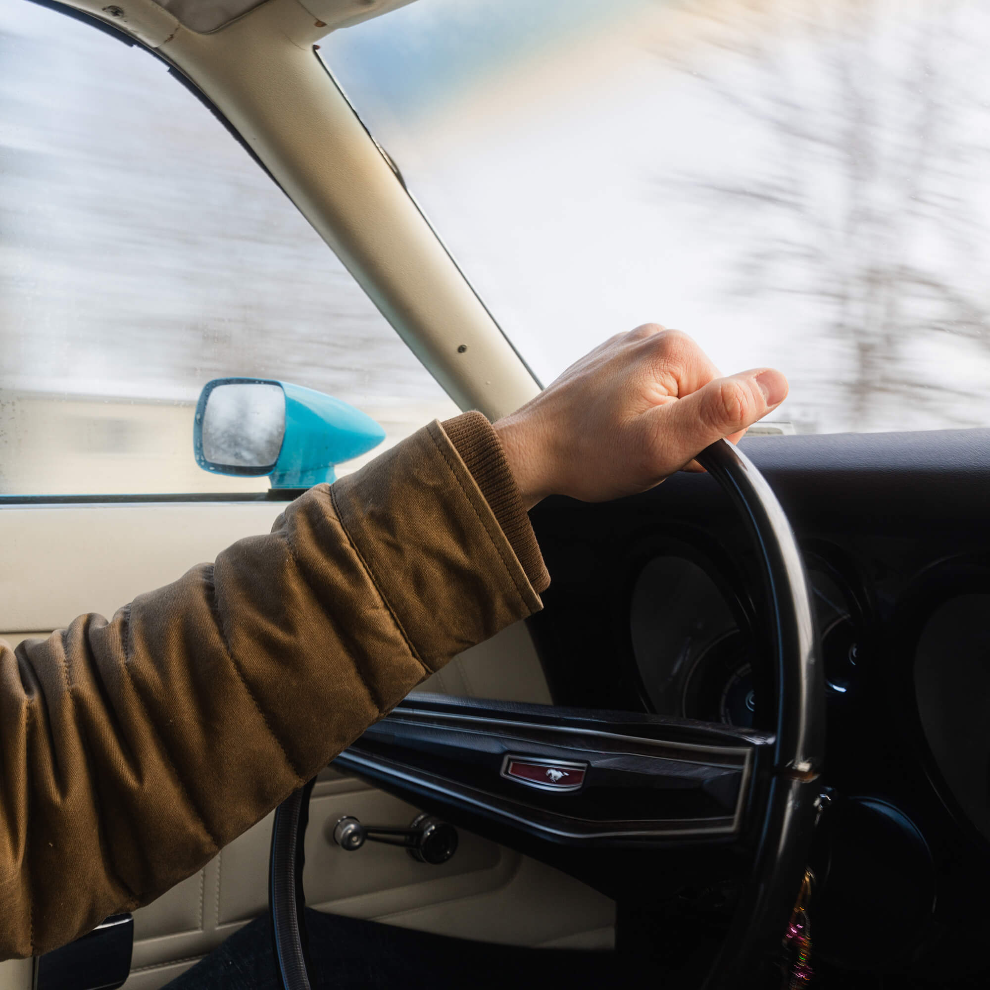 WHITEFISH WAXED CANVAS PUFFY JACKET