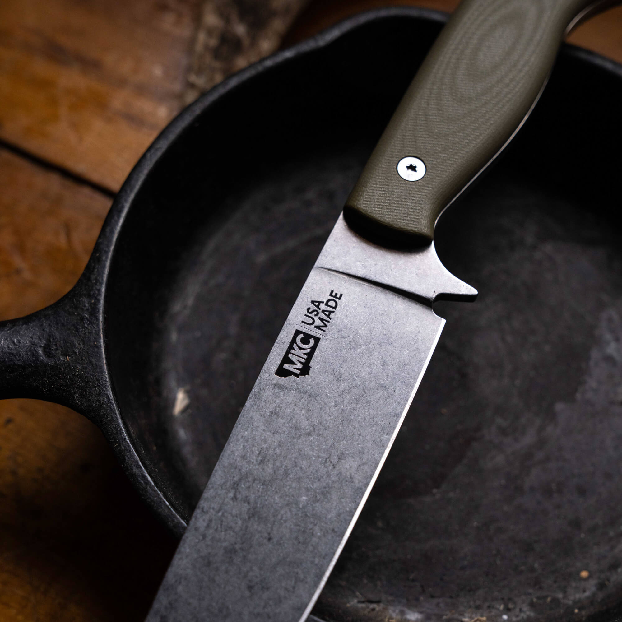 MAGNACUT SUPER CUB - DROP POINT HUNTER - OLIVE