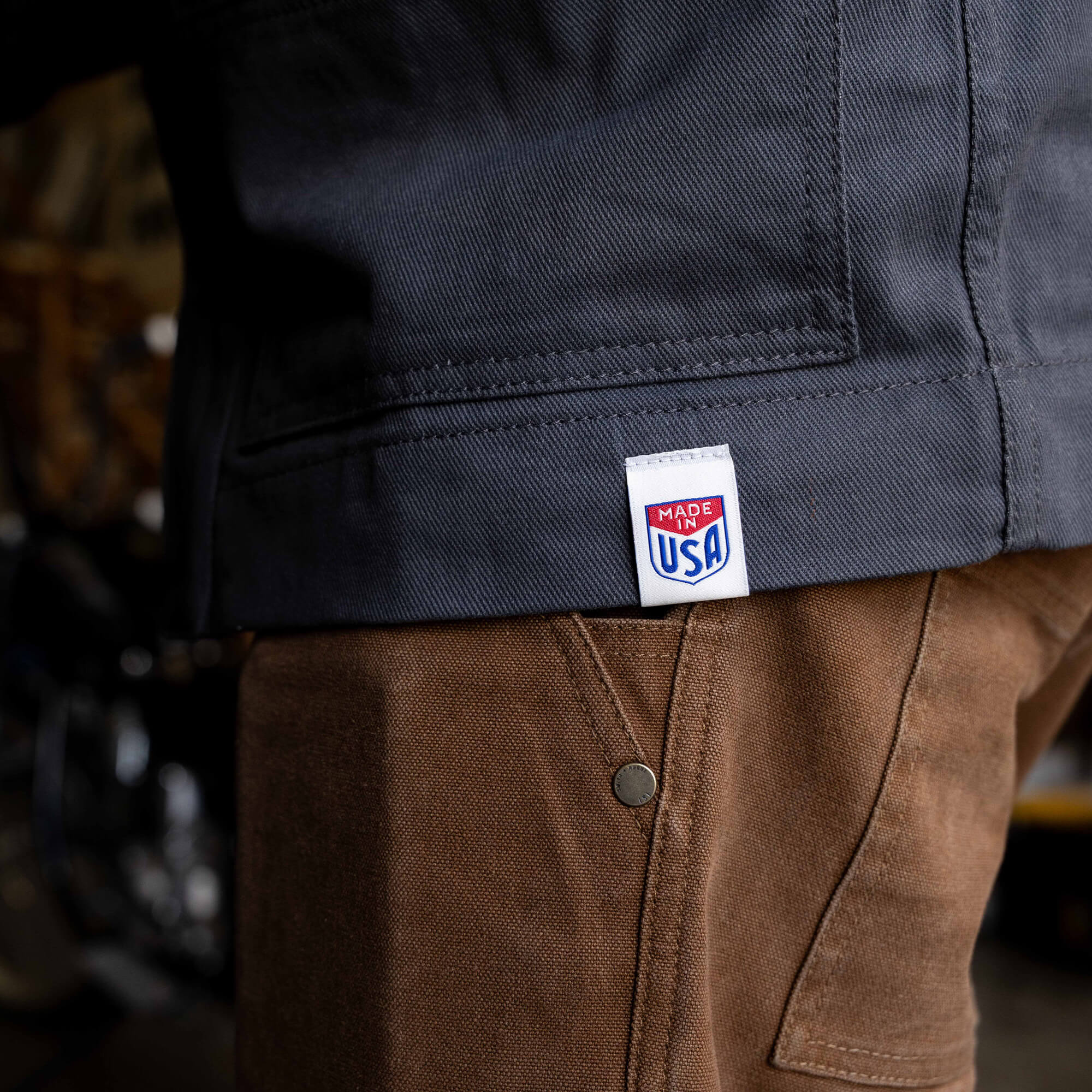 MKC WORK JACKET - USA MADE - CHARCOAL