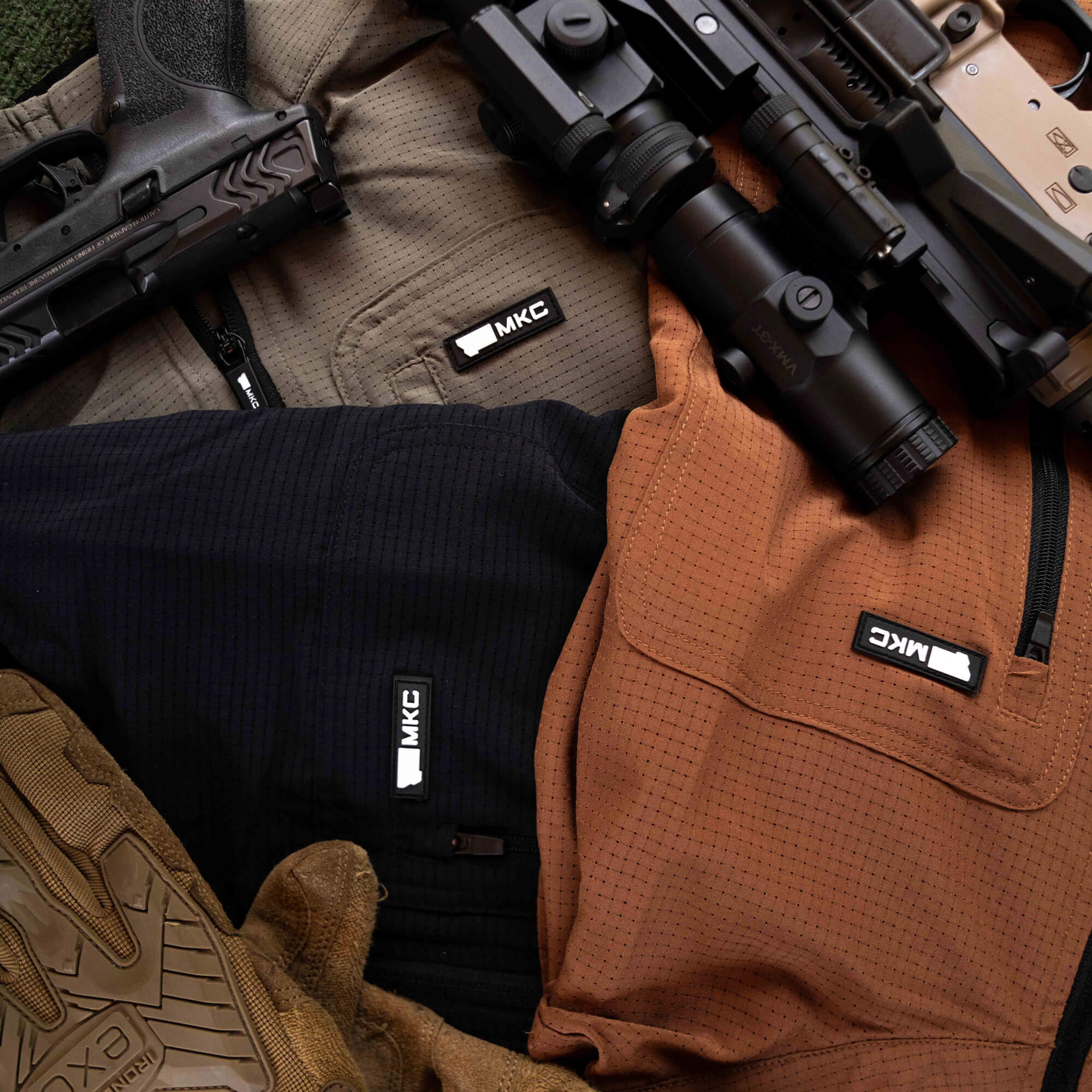 TACTICAL AIRLITE HALF-ZIP - SHADOW