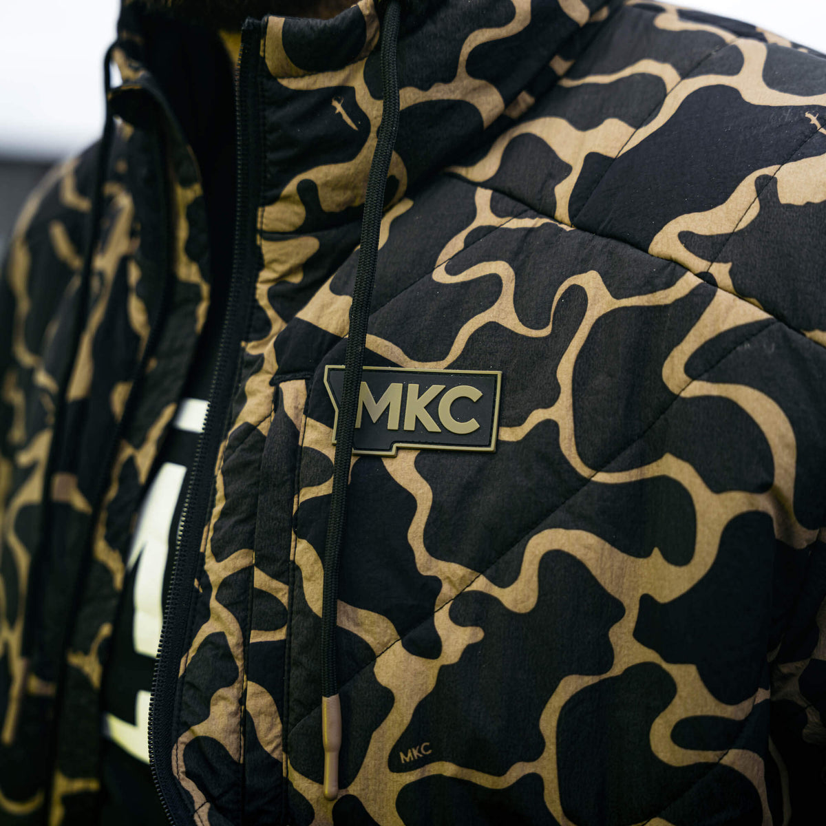GRINNELL PUFFY ZIP JACKET 2.0 - CAMO