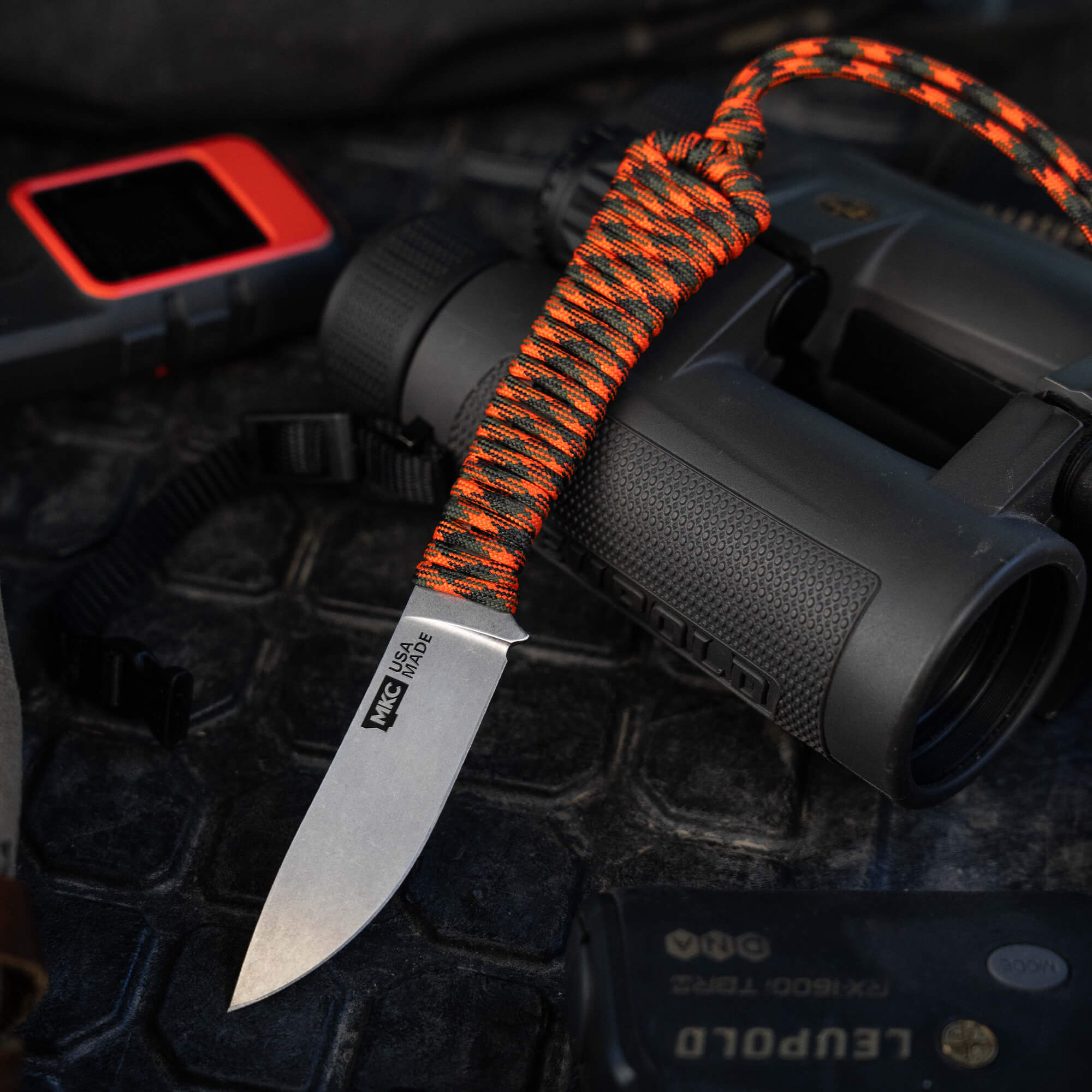 MINI STONED GOAT - ORANGE & BLACK