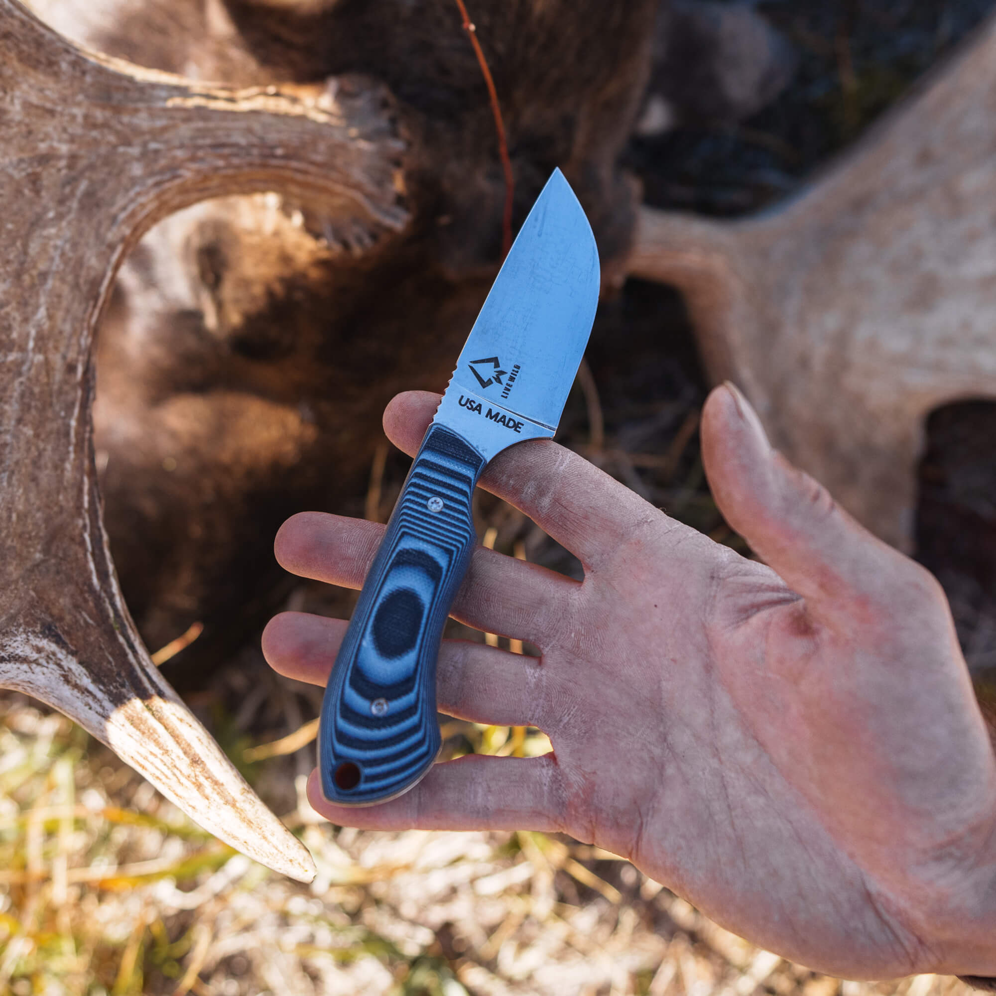 ELKHORN SKINNER - LIVE WILD EDITION - GREY & BLACK