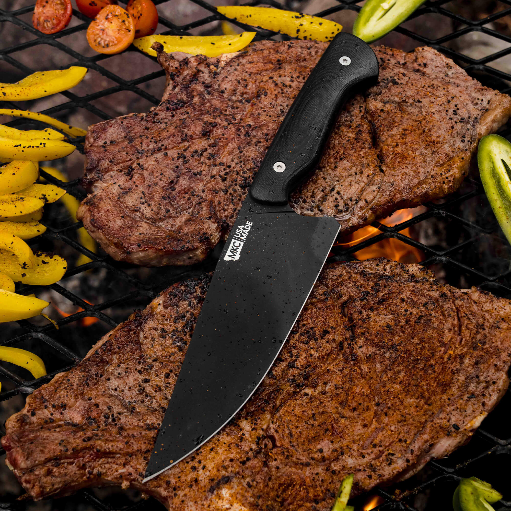 MEAT CHURCH CHEF KNIFE - BLACK