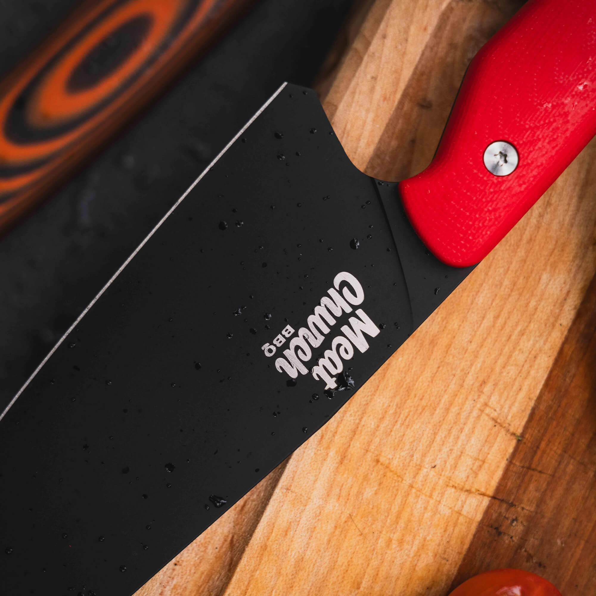 MEAT CHURCH CHEF KNIFE - RED