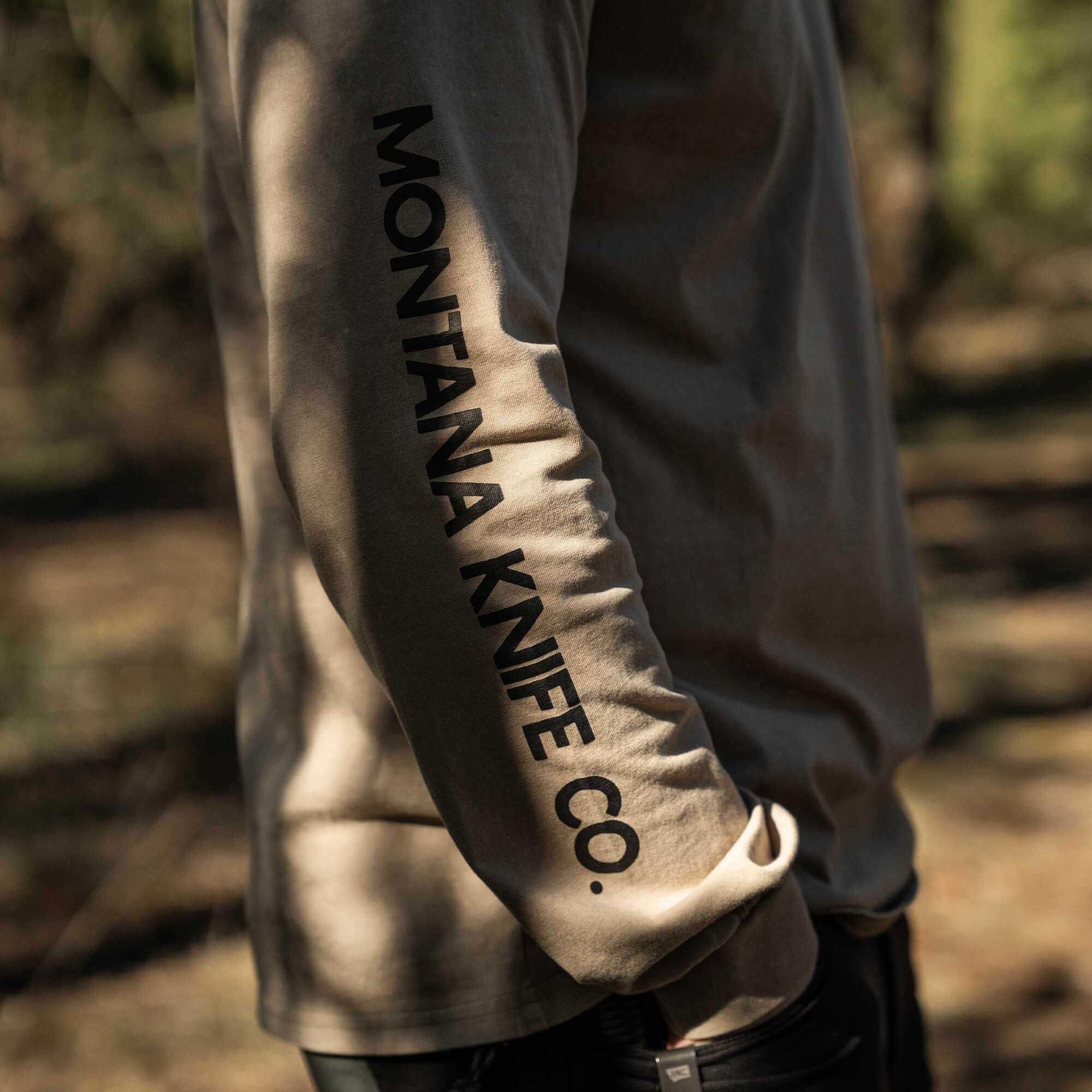 MKC STONEWASH LONG SLEEVE - QUICKSAND