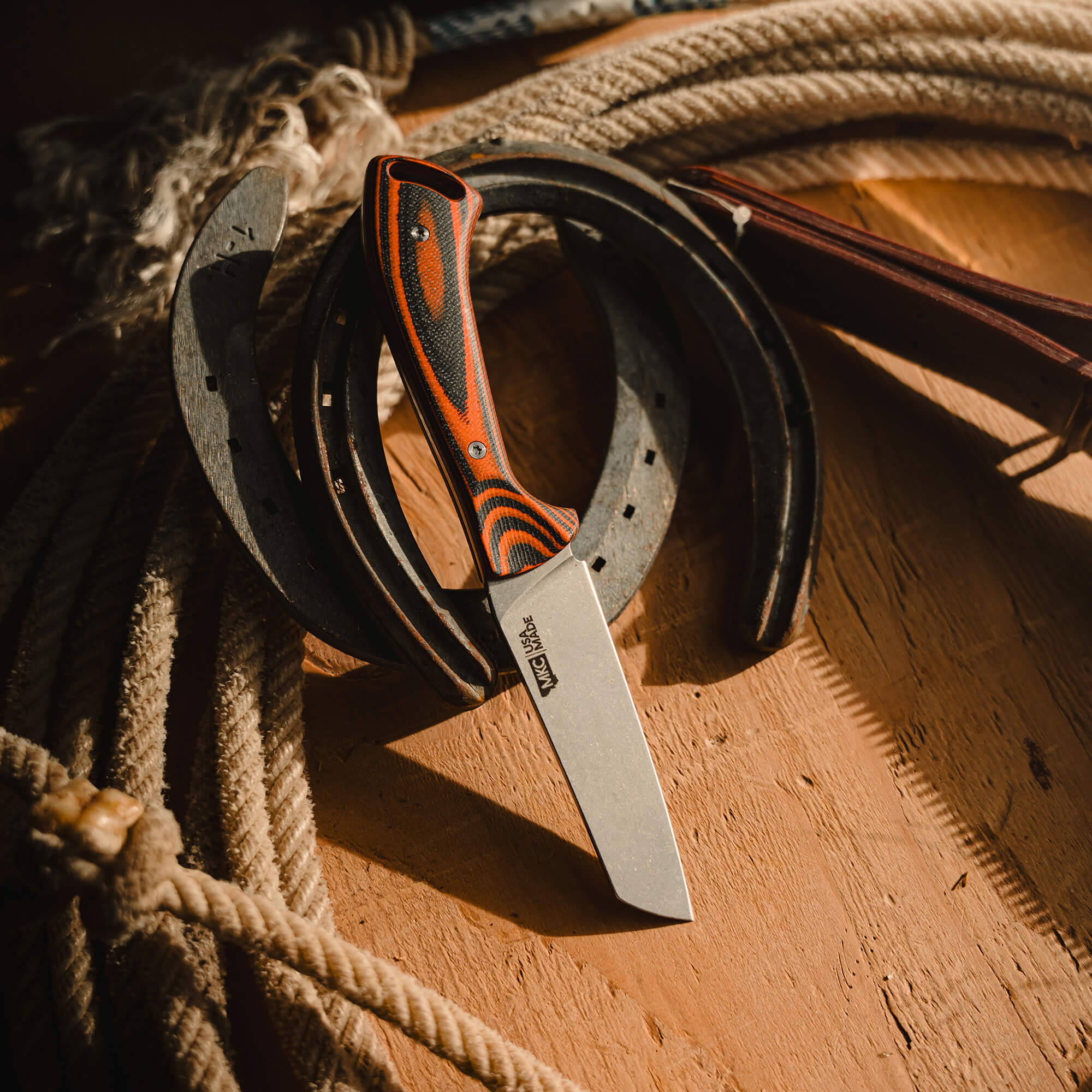 STOCKYARD - ORANGE & BLACK