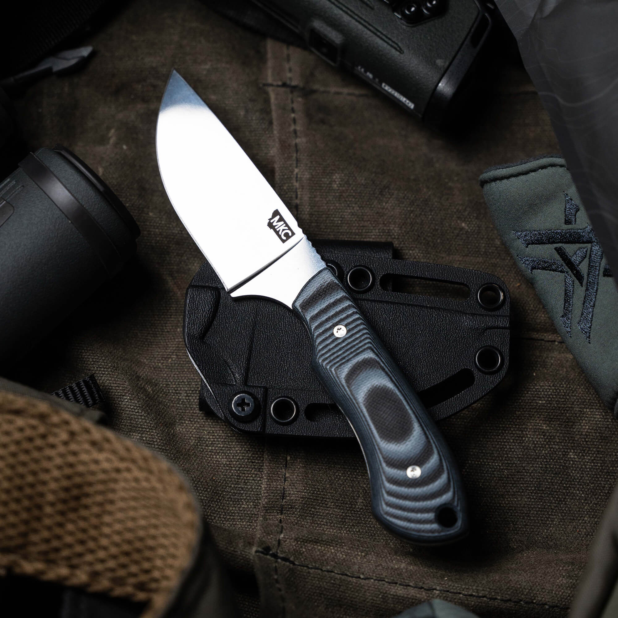 ELKHORN SKINNER - LIVE WILD EDITION - GREY & BLACK